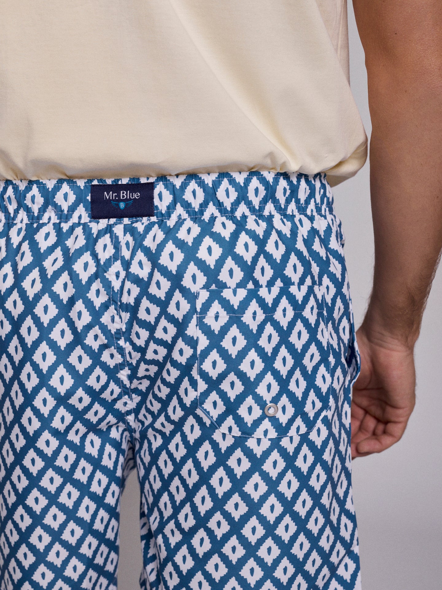 FATO BANHO AZUL REGULAR FIT MR. BLUE