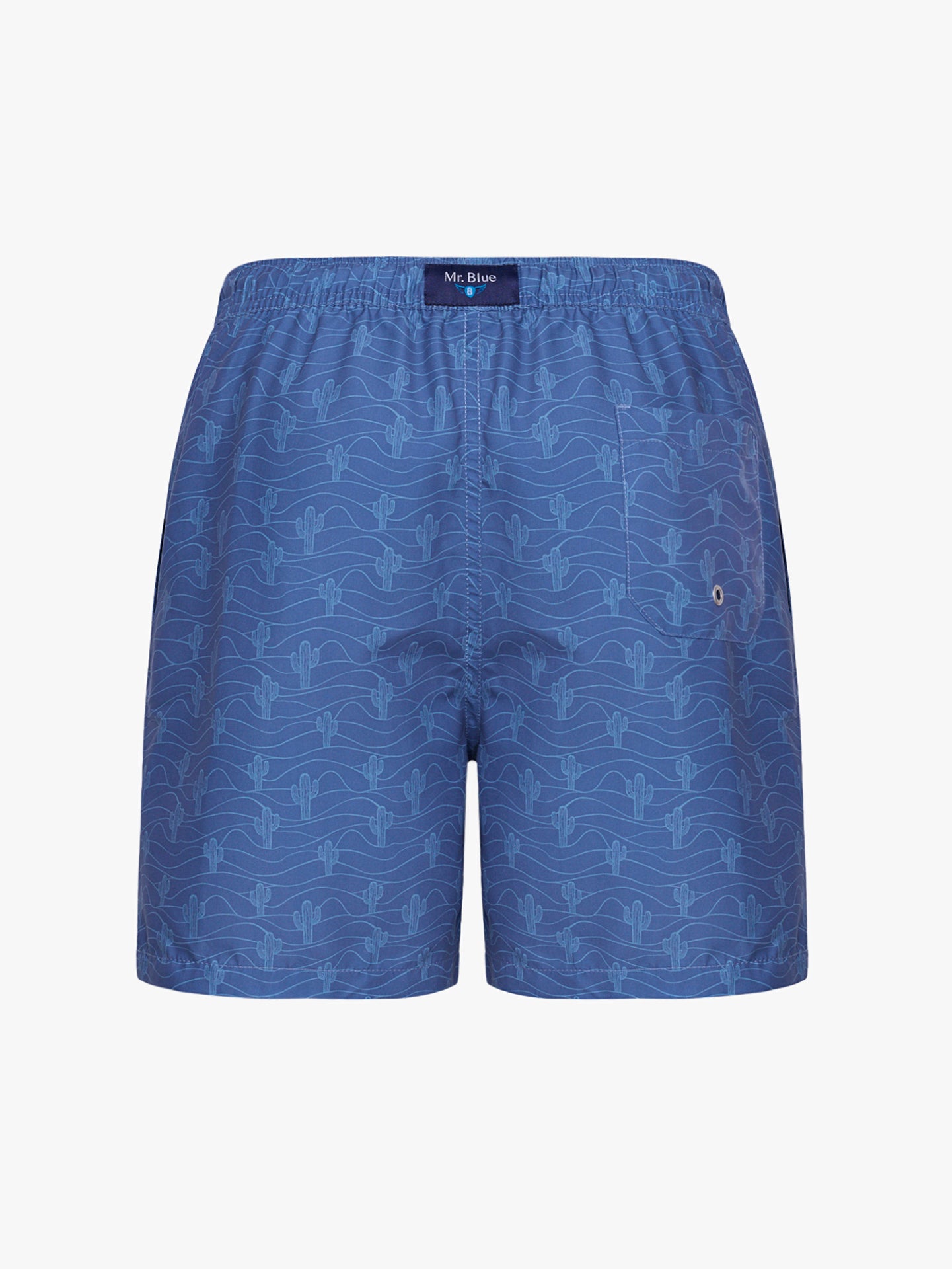 FATO BANHO AZUL REGULAR FIT MR. BLUE