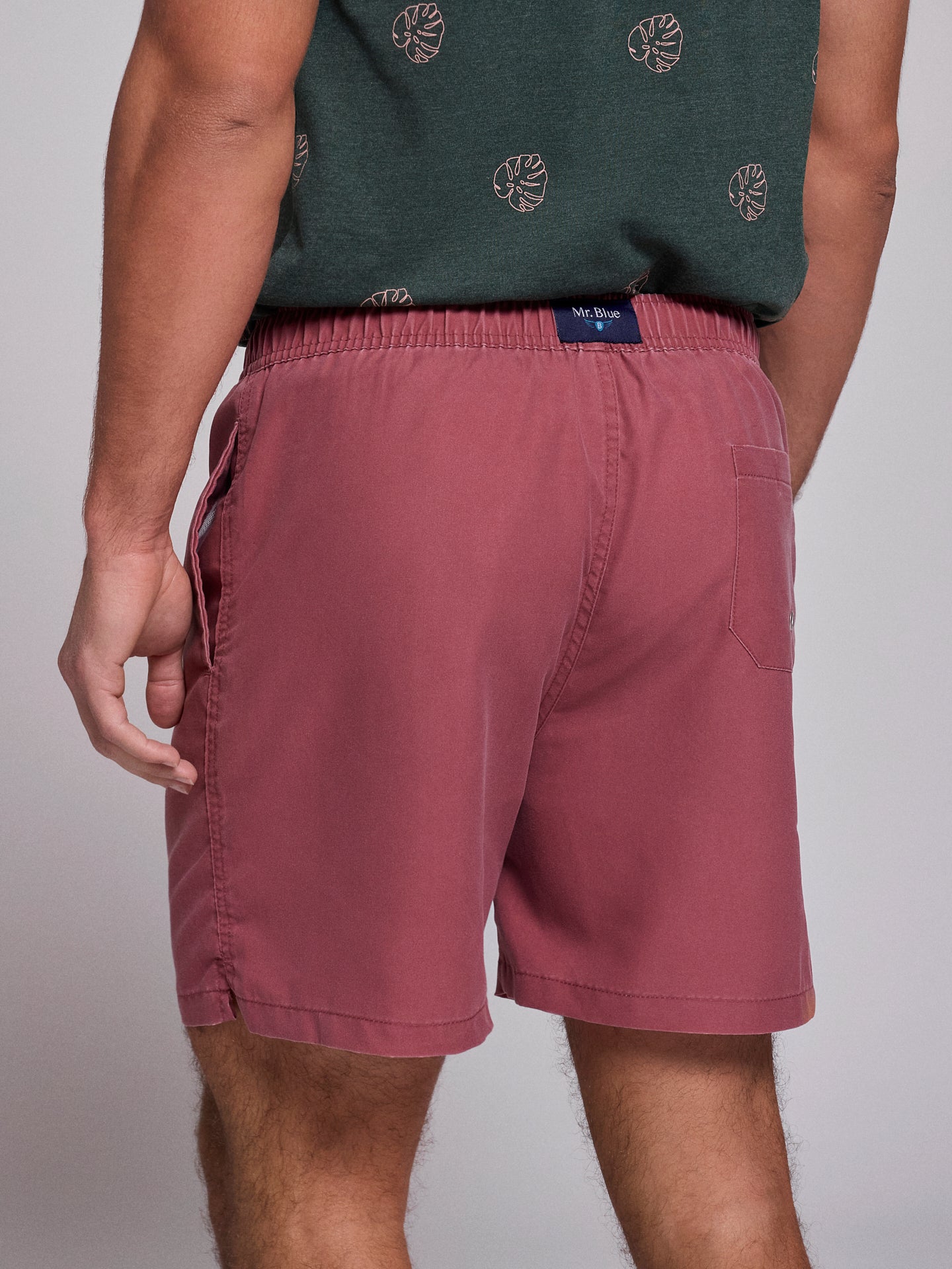 FATO BANHO VERMELHO REGULAR FIT MR. BLUE