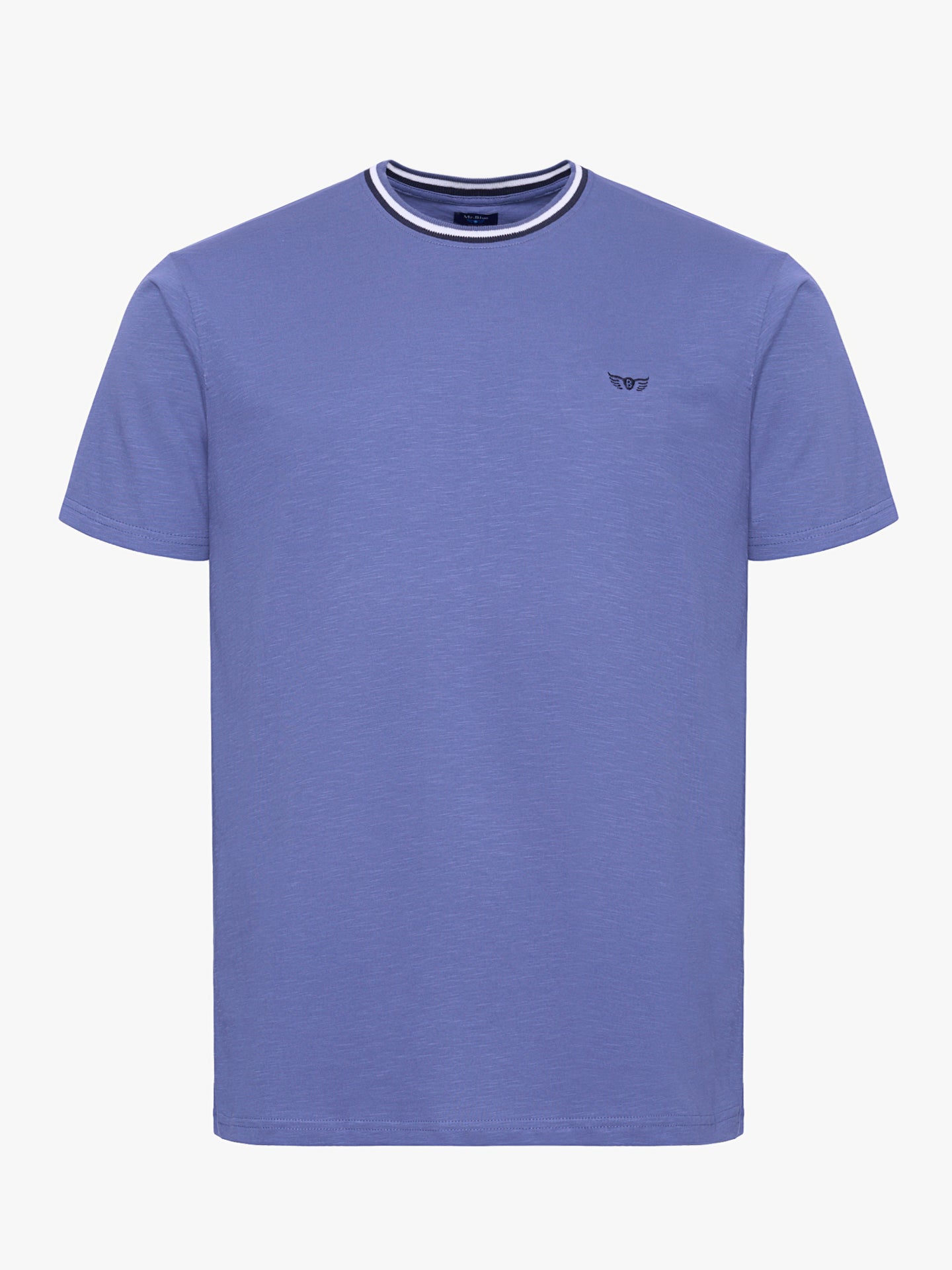 T-SHIRT AZUL MANGA CURTA REGULAR FIT MR. BLUE