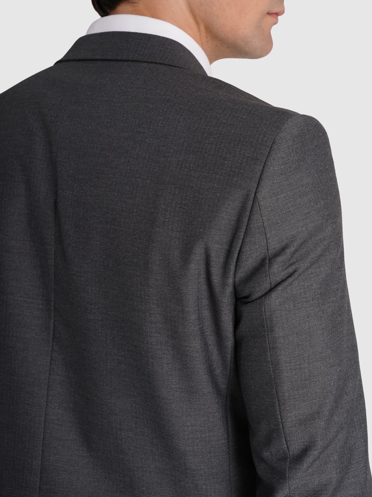 FATO CINZENTO MANGA COMPRIDA REGULAR FIT MR. BLUE