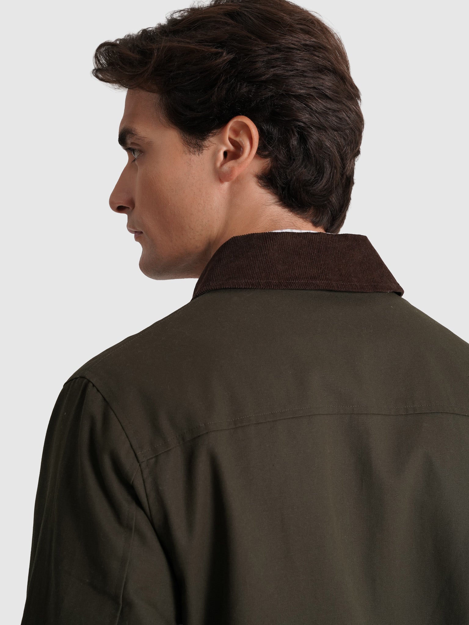 SOBRETUDO CASTANHO MANGA COMPRIDA REGULAR FIT MR. BLUE