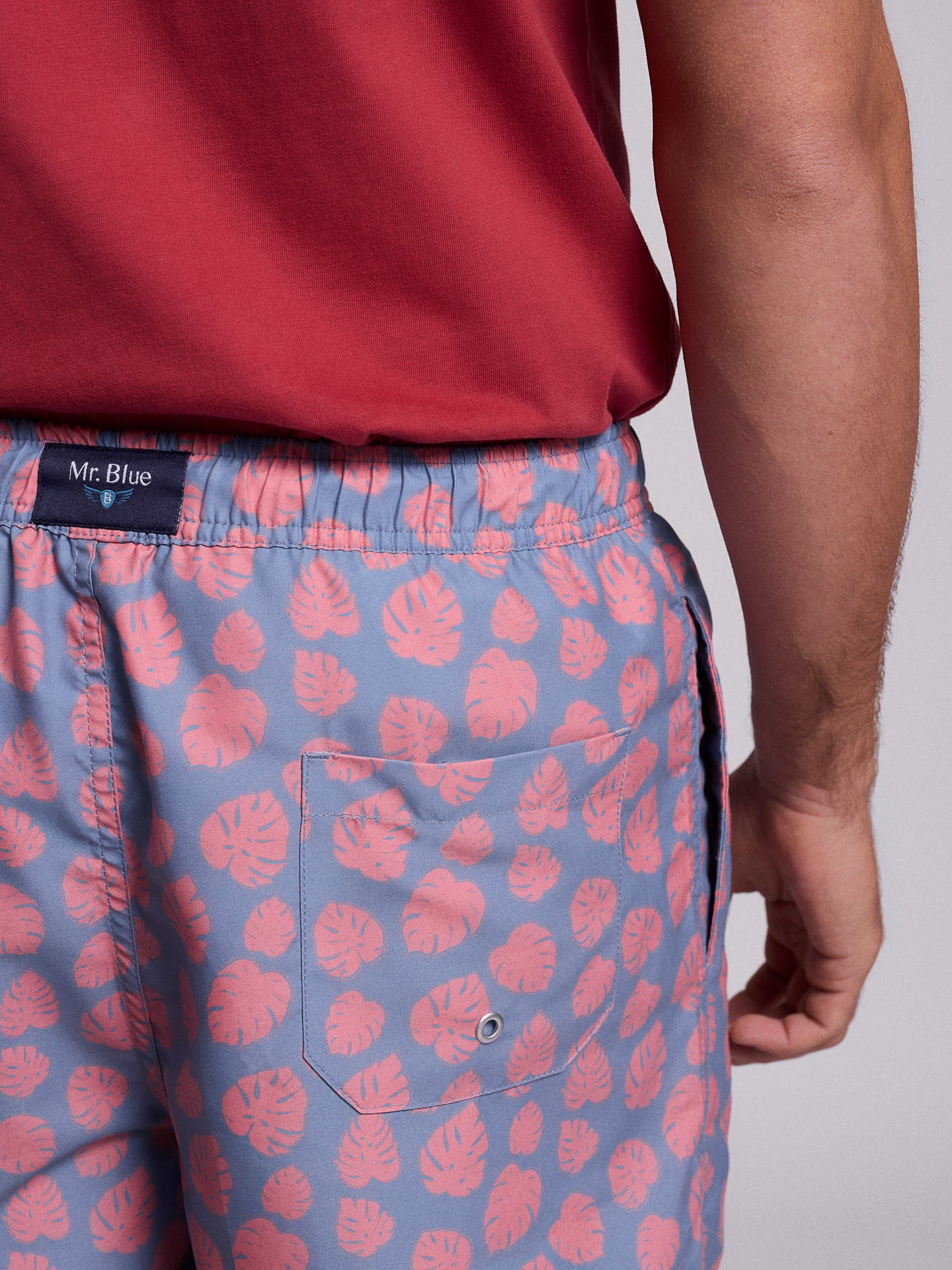 FATO BANHO AZUL REGULAR FIT MR. BLUE