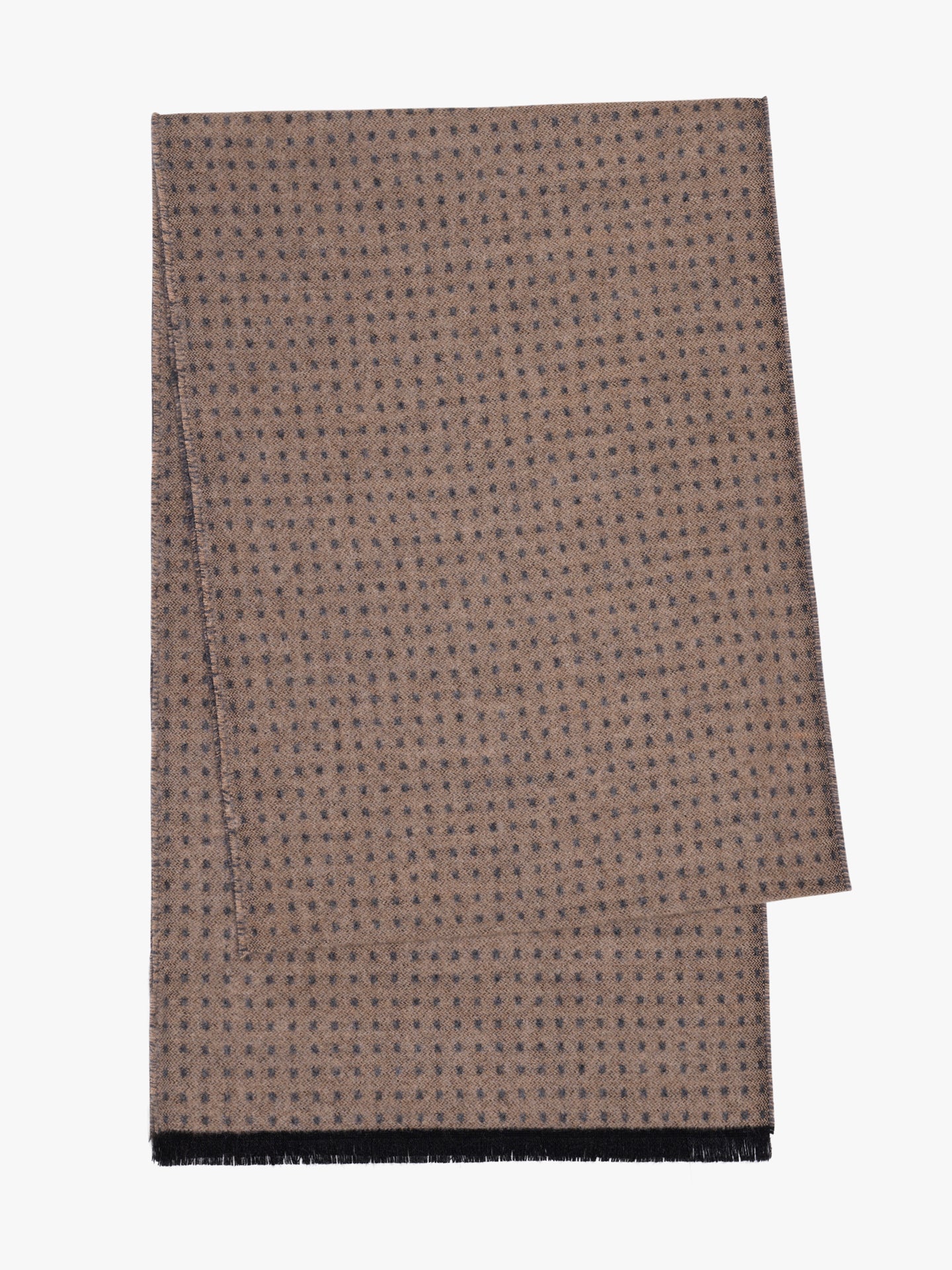 BEIGE SCARF MR. BLUE