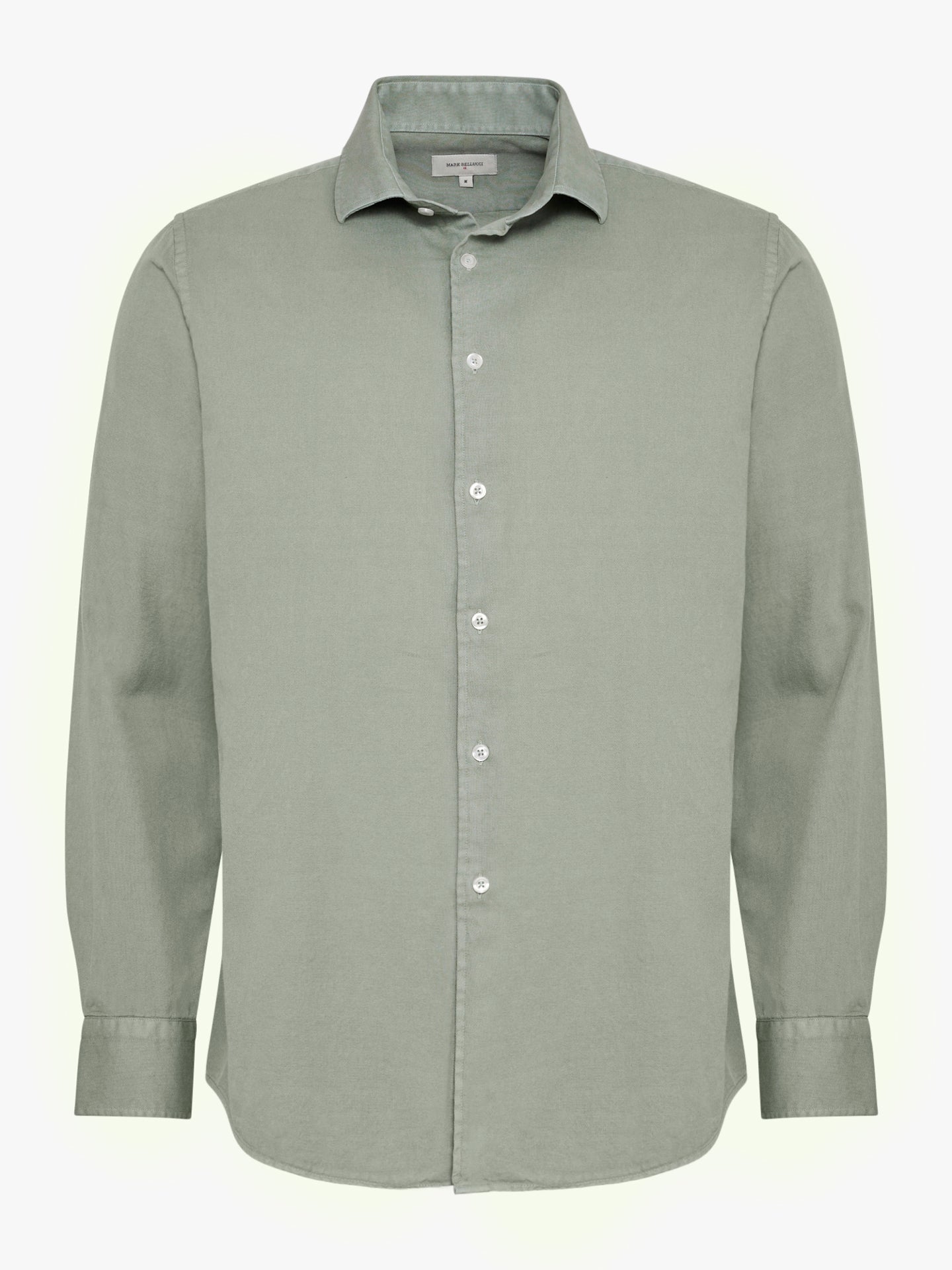 CAMISA VERDE MANGA COMPRIDA REGULAR FIT MARK BELLUCCI