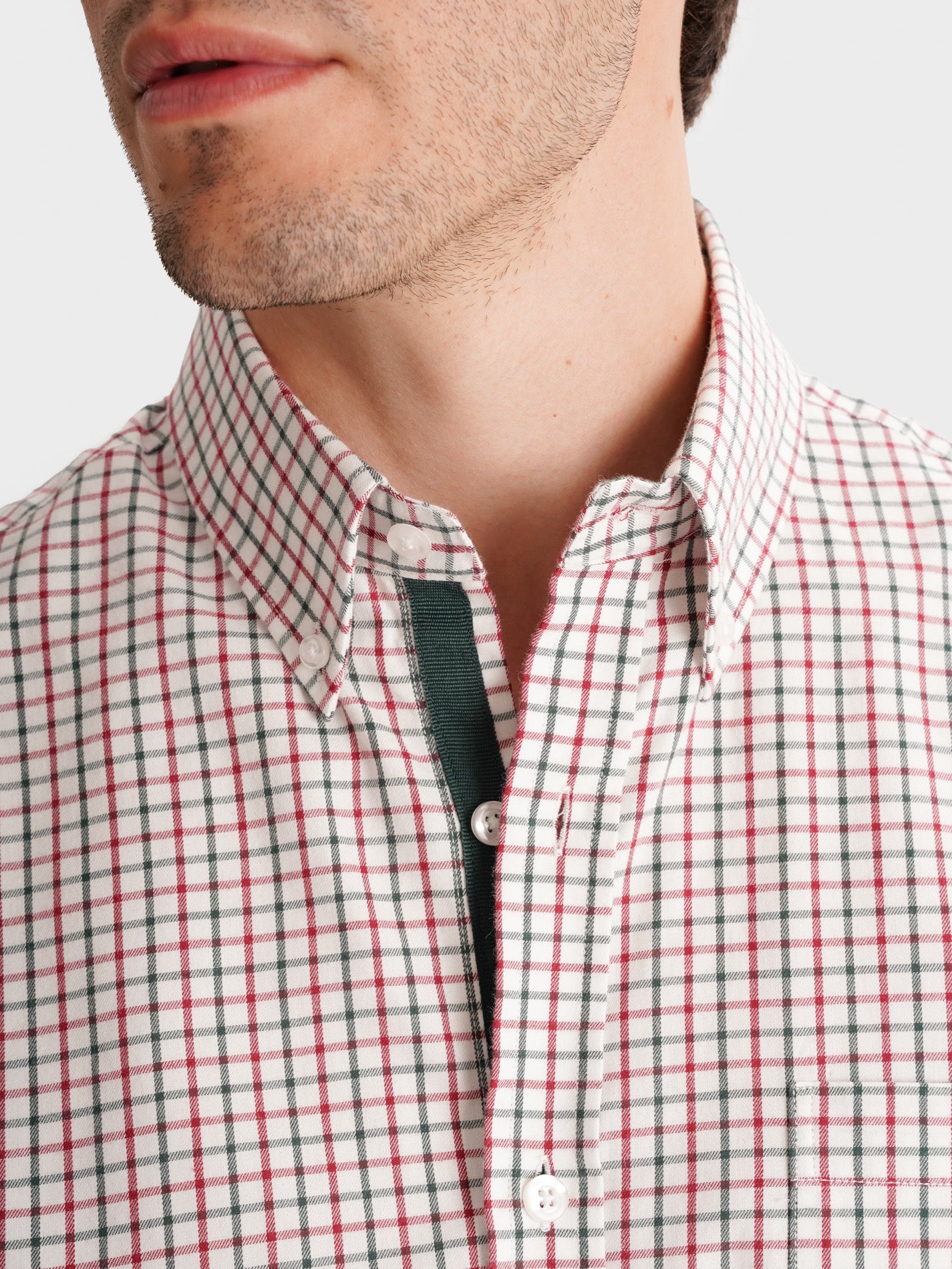 CAMISA VERDE REGULAR FIT MR. BLUE