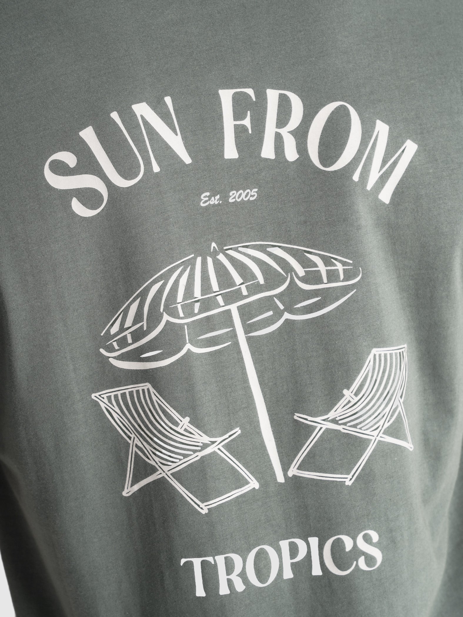 T-SHIRT VERDE MANGA CURTA REGULAR FIT MR. BLUE