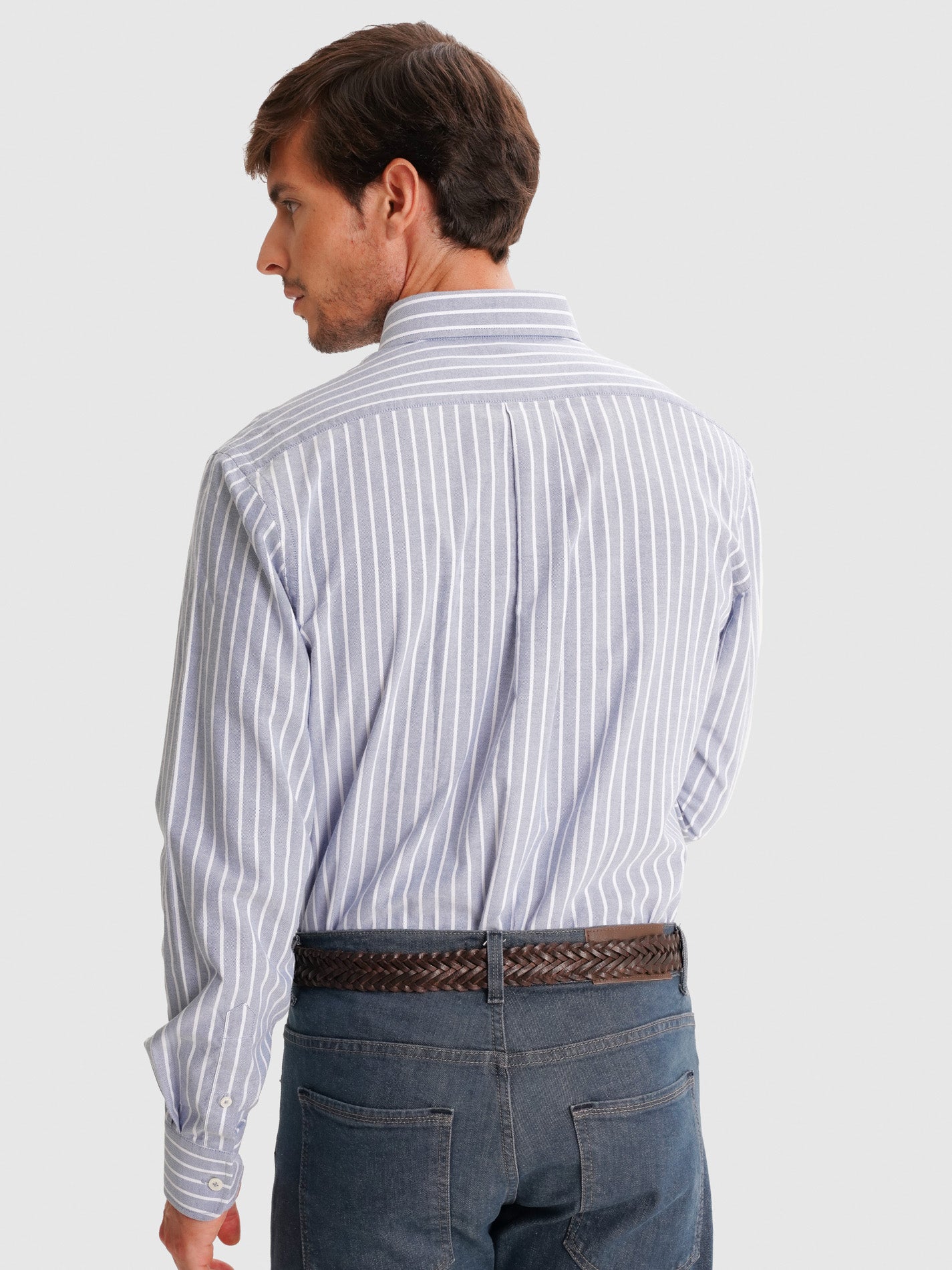 CAMISA AZUL REGULAR FIT MR. BLUE