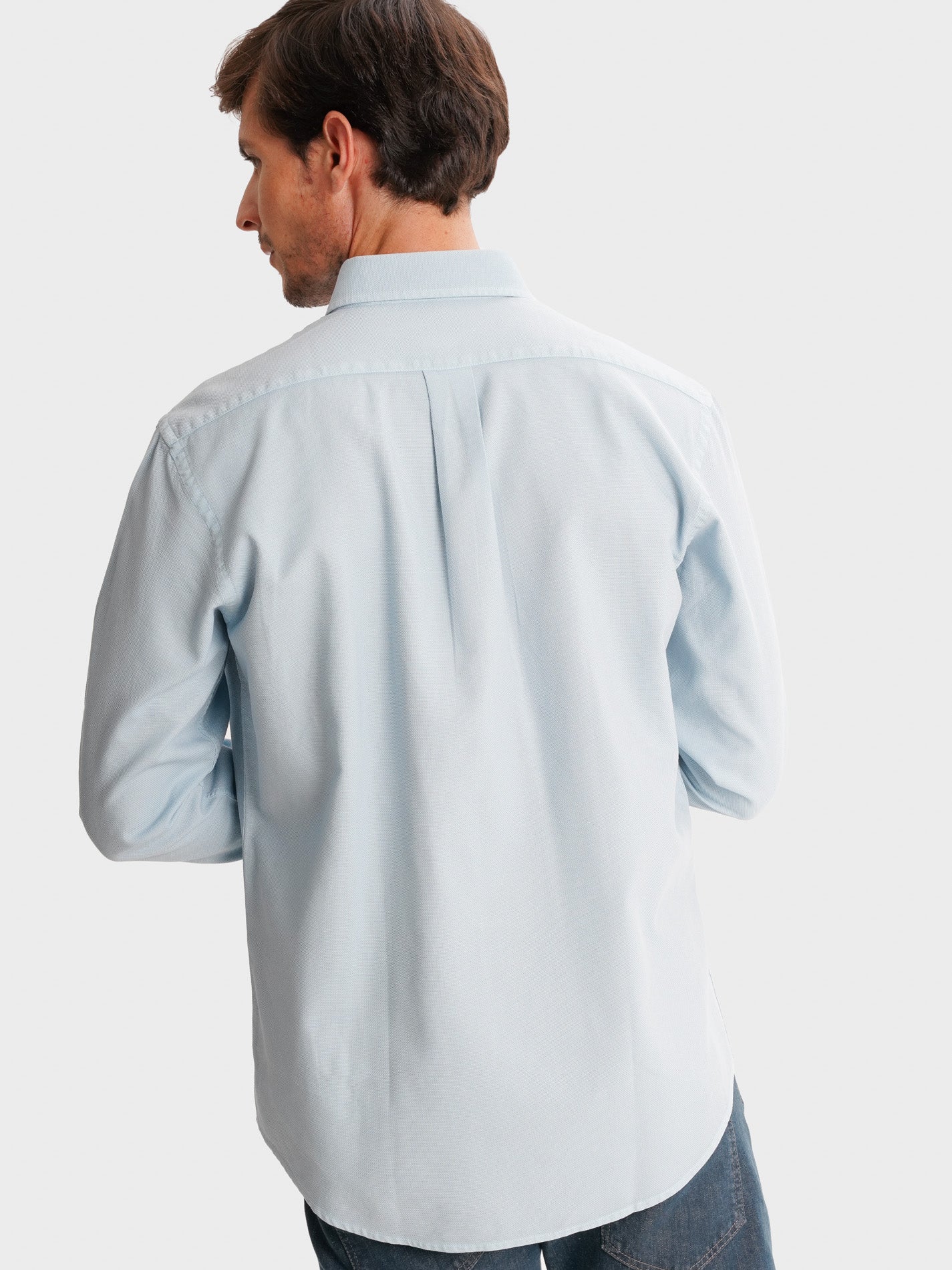 CAMISA AZUL REGULAR FIT MR. BLUE