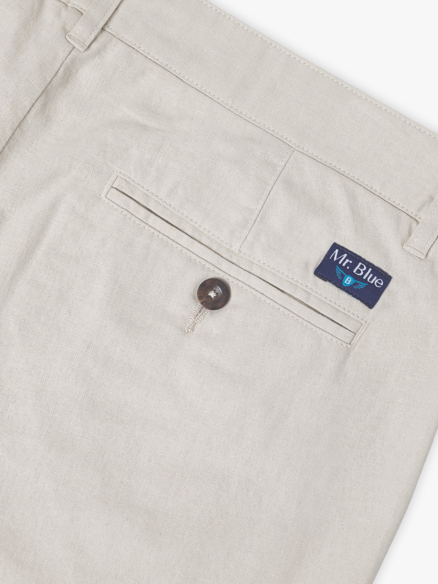 BERMUDA BEIGE REGULAR FIT MR. AZUL