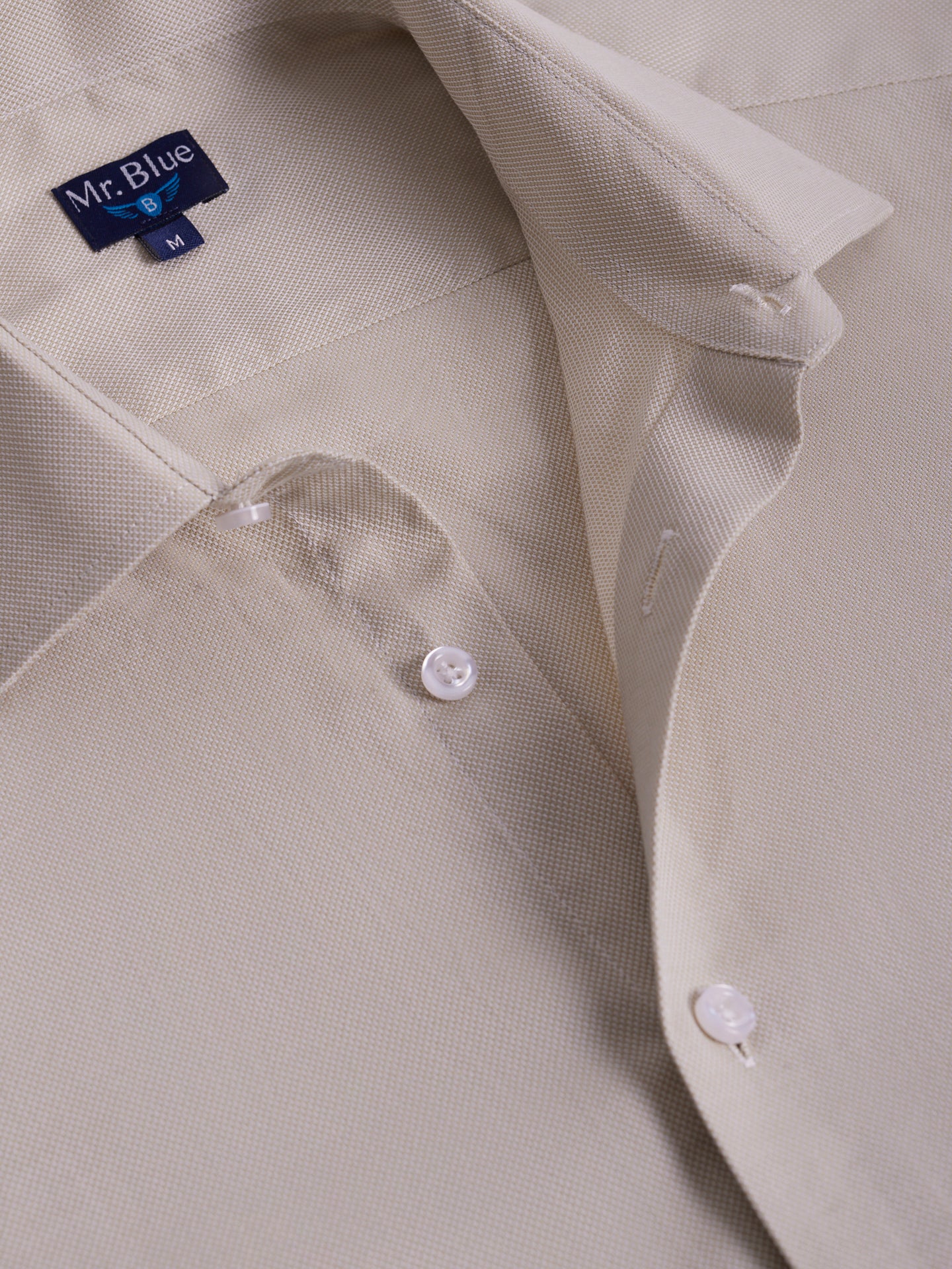 CAMISA MR VERDE SLIM FIT. AZUL