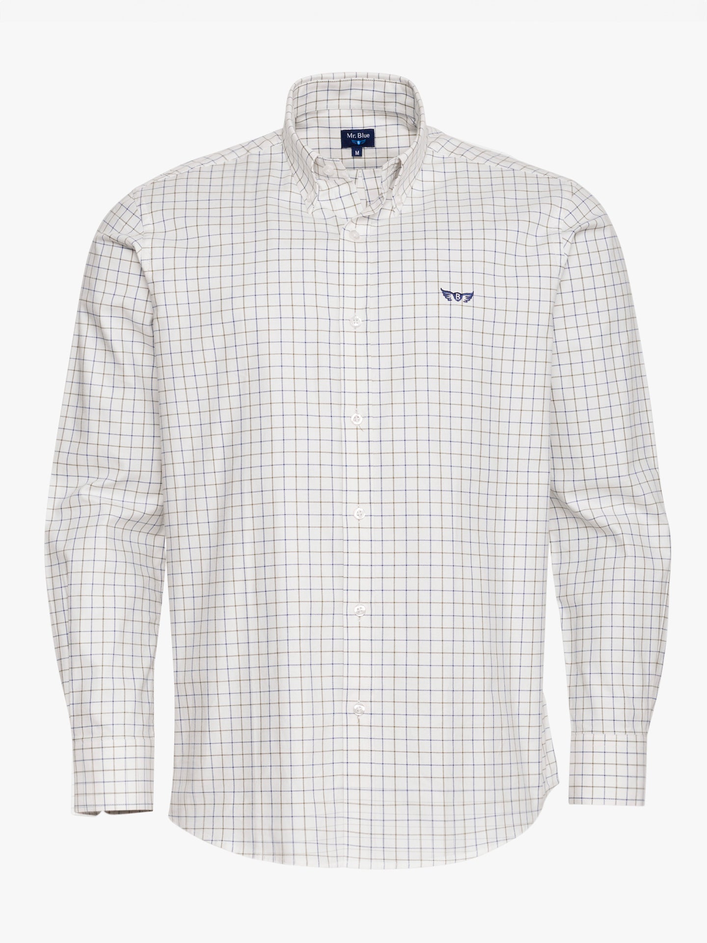 CAMISA BRANCA REGULAR FIT MR. BLUE