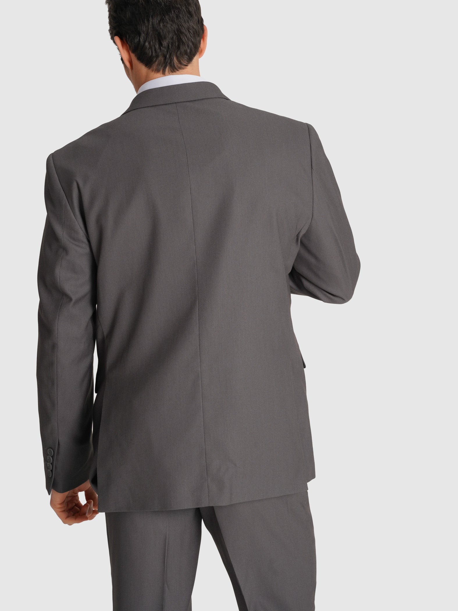 FATO CINZENTO MANGA COMPRIDA REGULAR FIT MR. BLUE