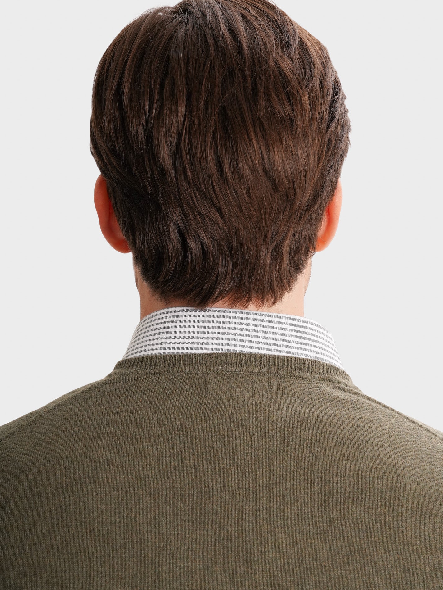 PULLOVER FINO VERDE MANGA COMPRIDA REGULAR FIT MR. BLUE