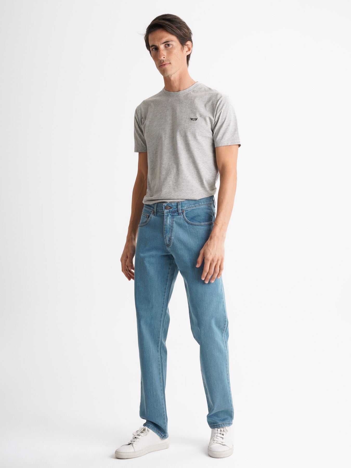 Calças Jeans Regular Fit Azuis Mr. Blue