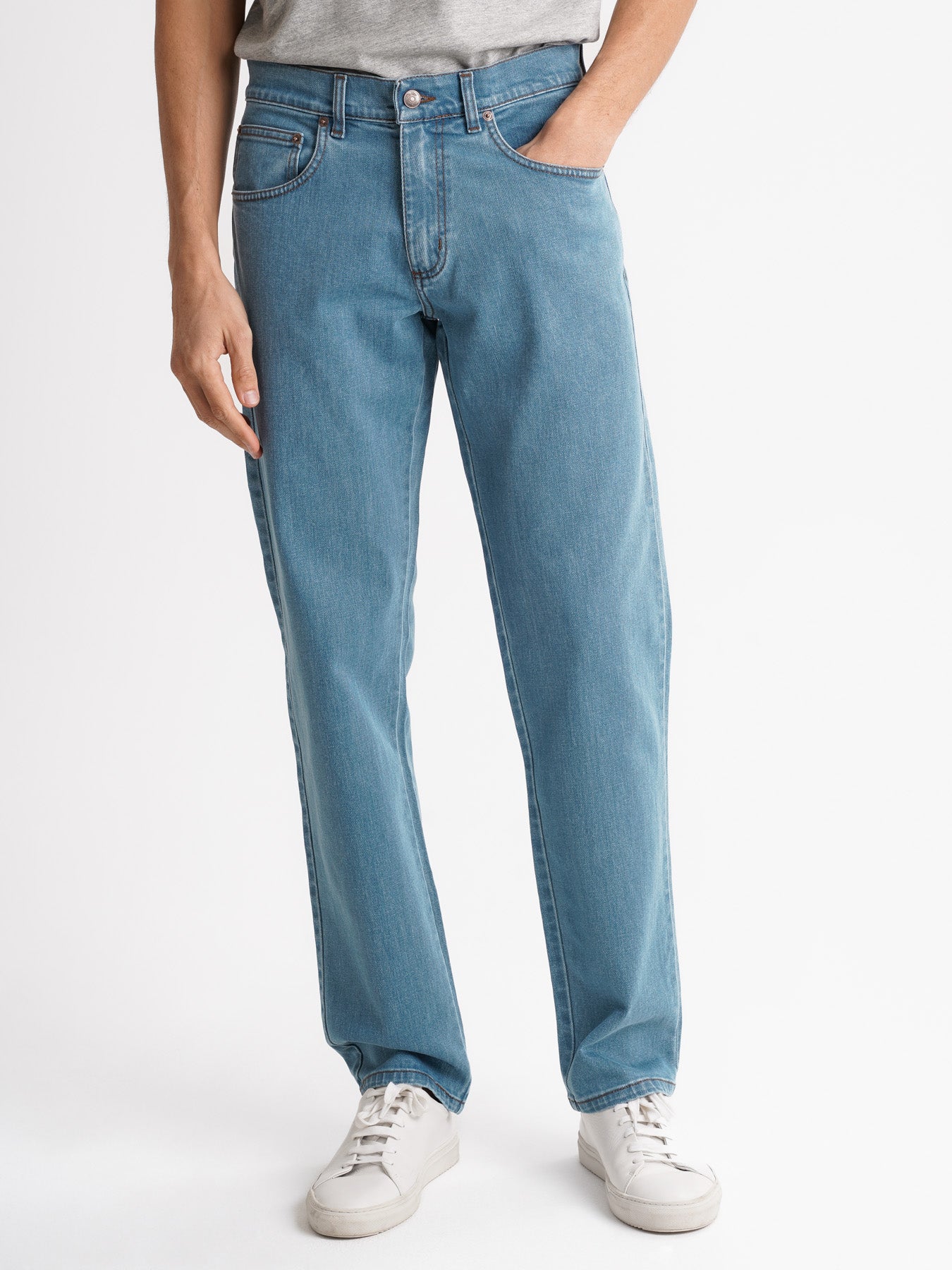 Calças Jeans Regular Fit Azuis Mr. Blue