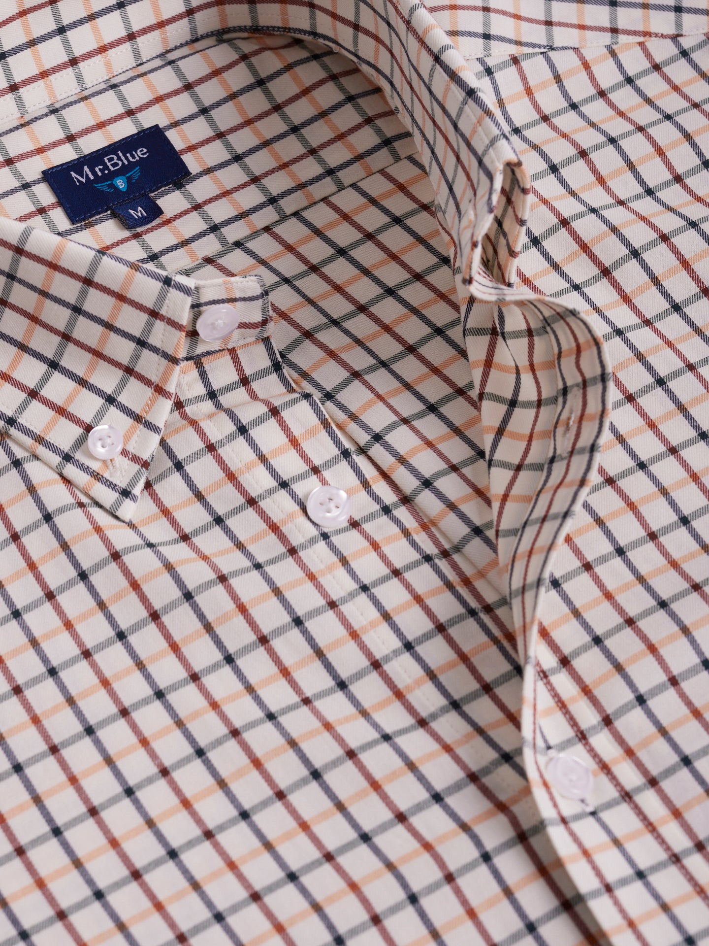 CAMISA VERMELHA REGULAR FIT MR. BLUE