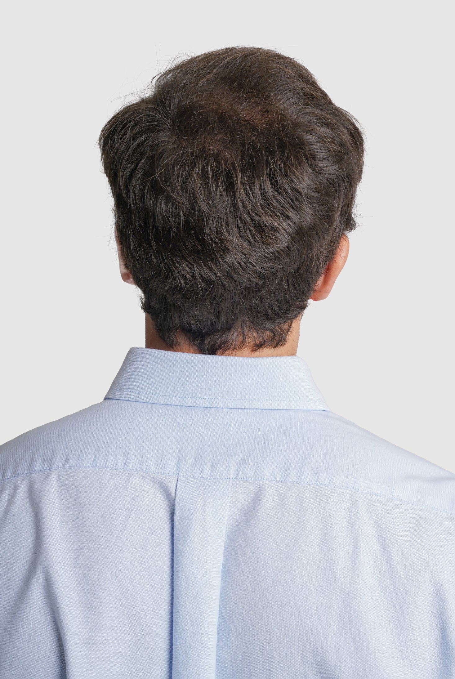 CAMISA ALGODÃO REGULAR FIT AZUL LISA MR. BLUE