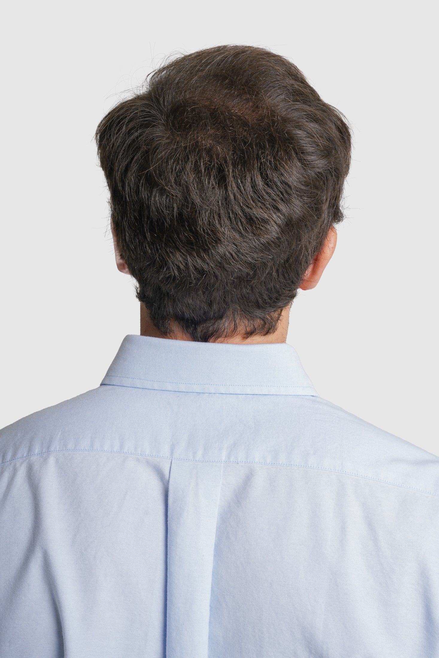 CAMISA ALGODÃO REGULAR FIT AZUL LISA MR. BLUE
