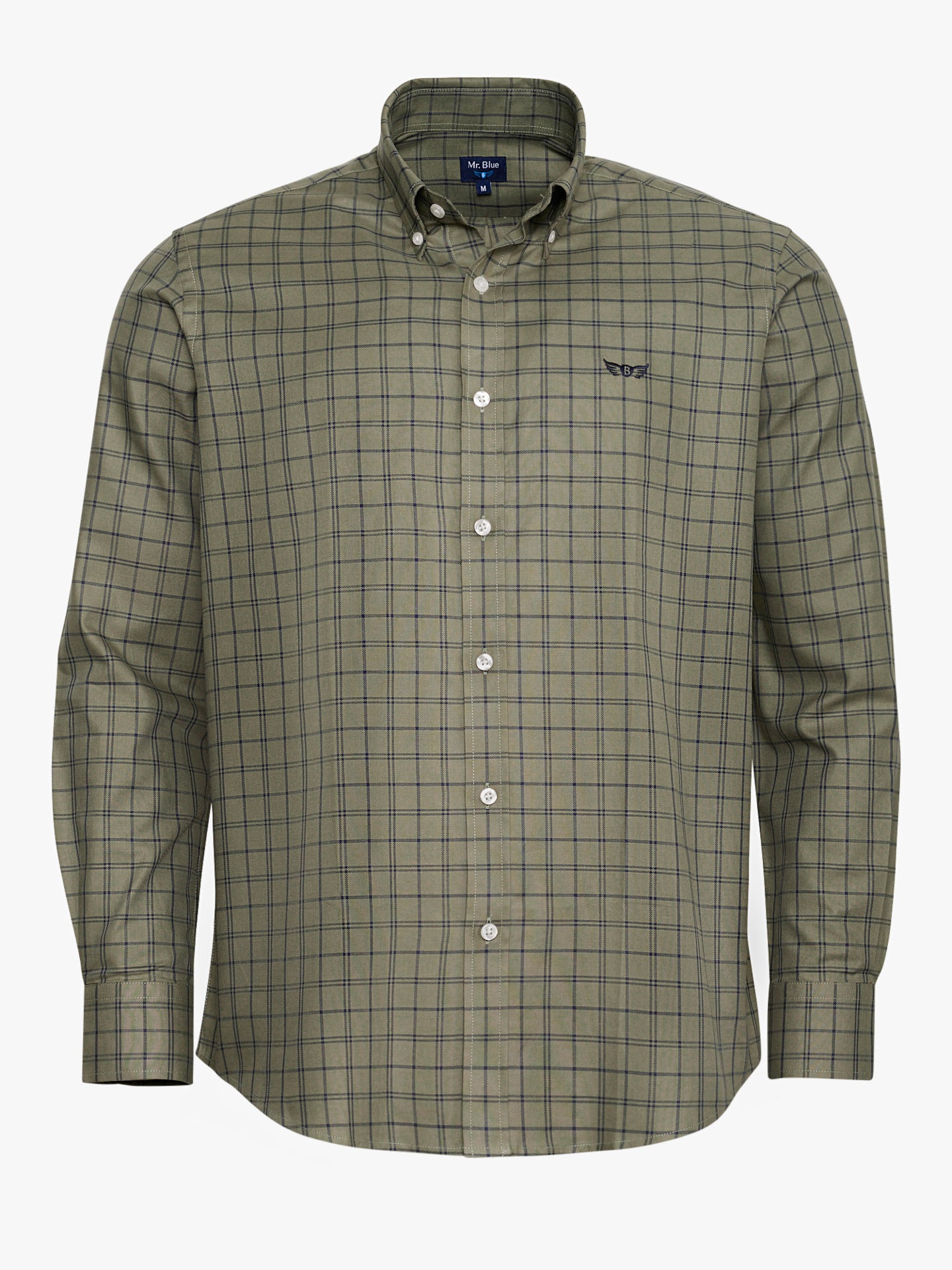 CAMISA VERDE REGULAR FIT MR. BLUE