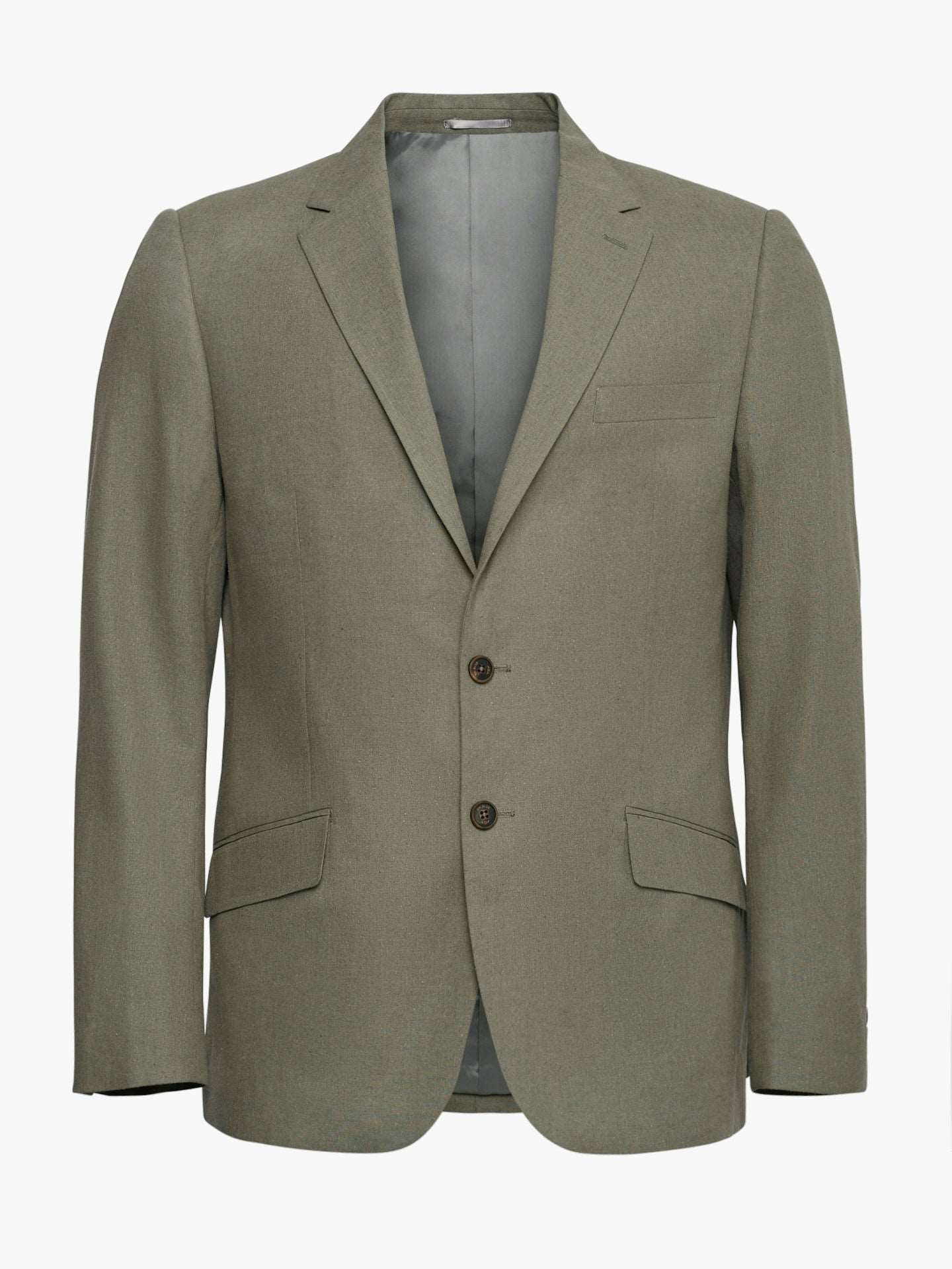Blazer Verde De Linho Mr. Blue