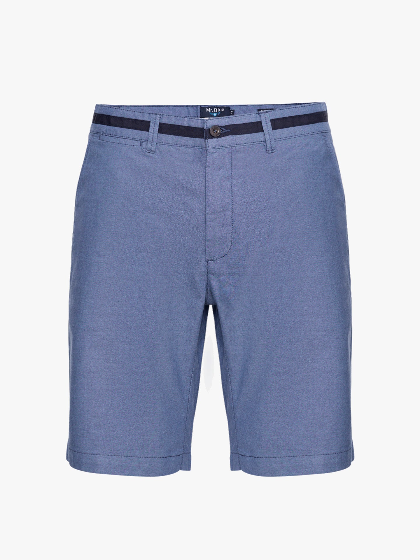 BERMUDA ALGODÃO AZUIS REGULAR FIT MR. BLUE