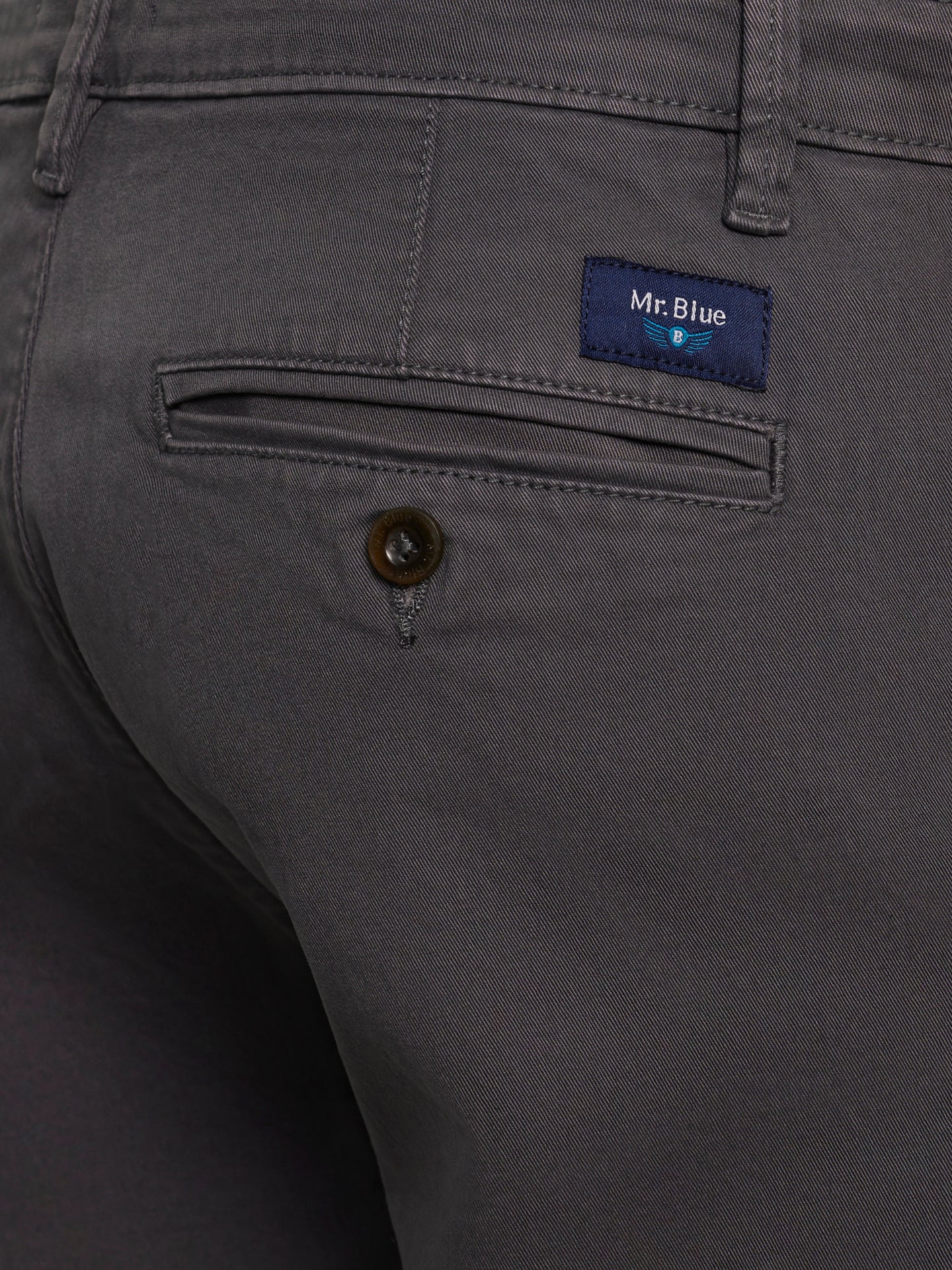 CALÇAS CINZENTAS SLIM FIT MR. BLUE