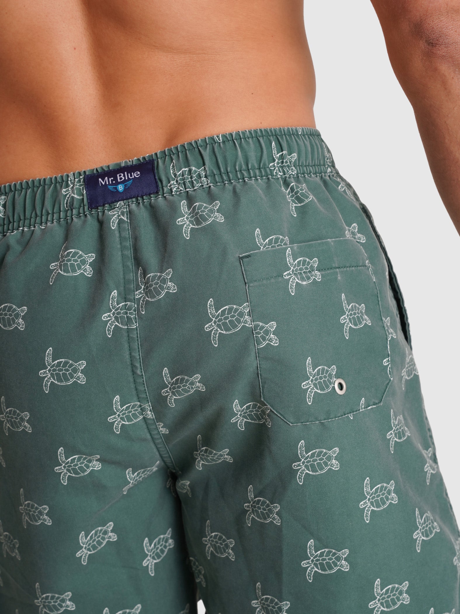 FATO BANHO VERDE REGULAR FIT MR. BLUE