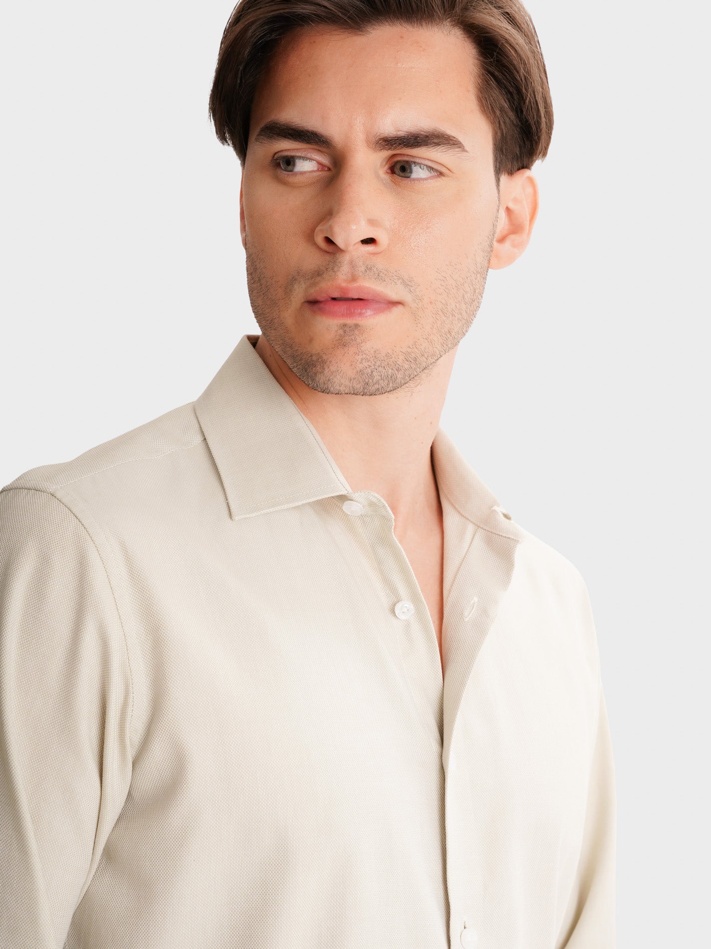 CAMISA MR VERDE SLIM FIT. AZUL