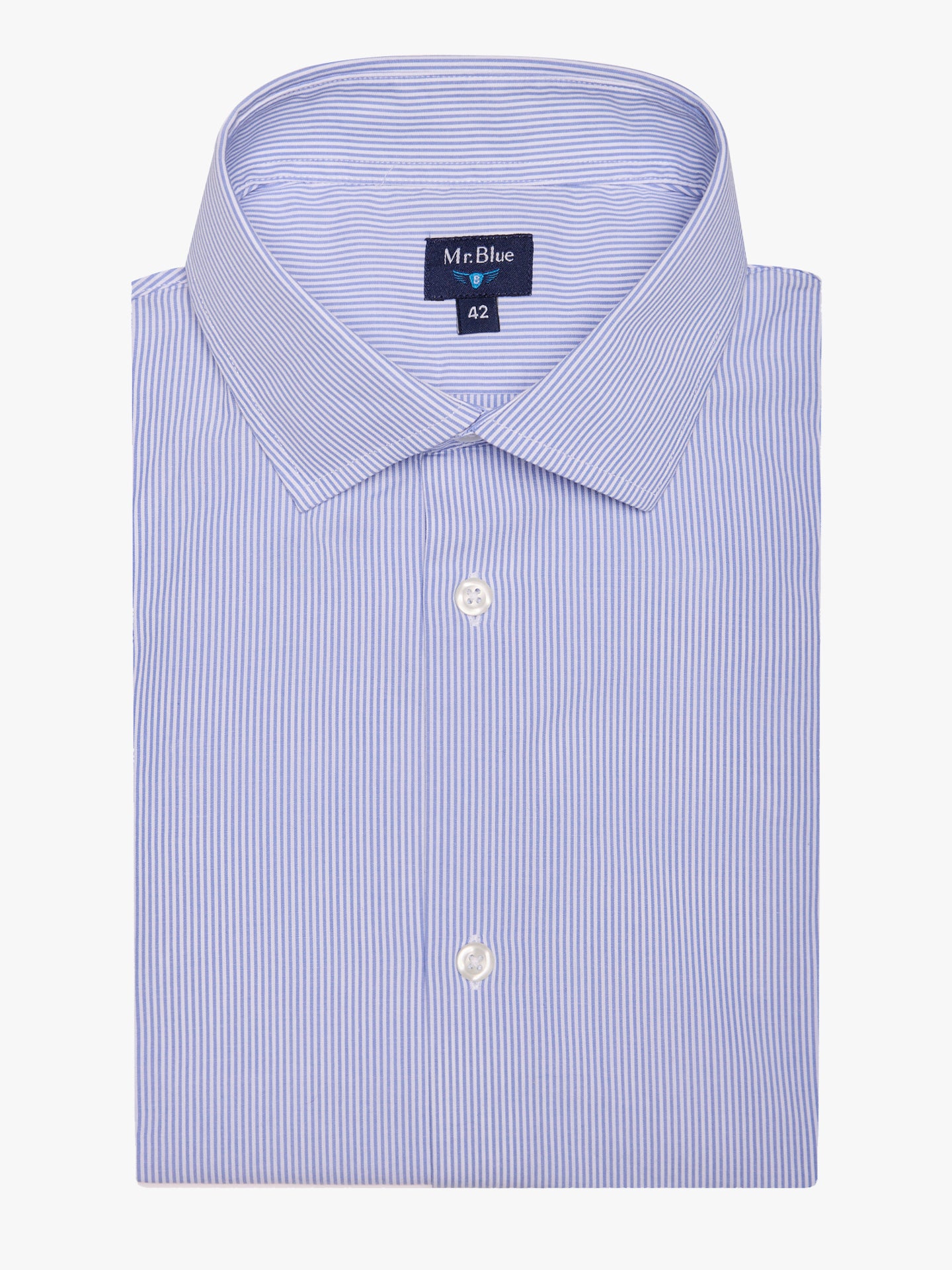 CAMISA AZUL CLASSIC FIT MR. BLUE