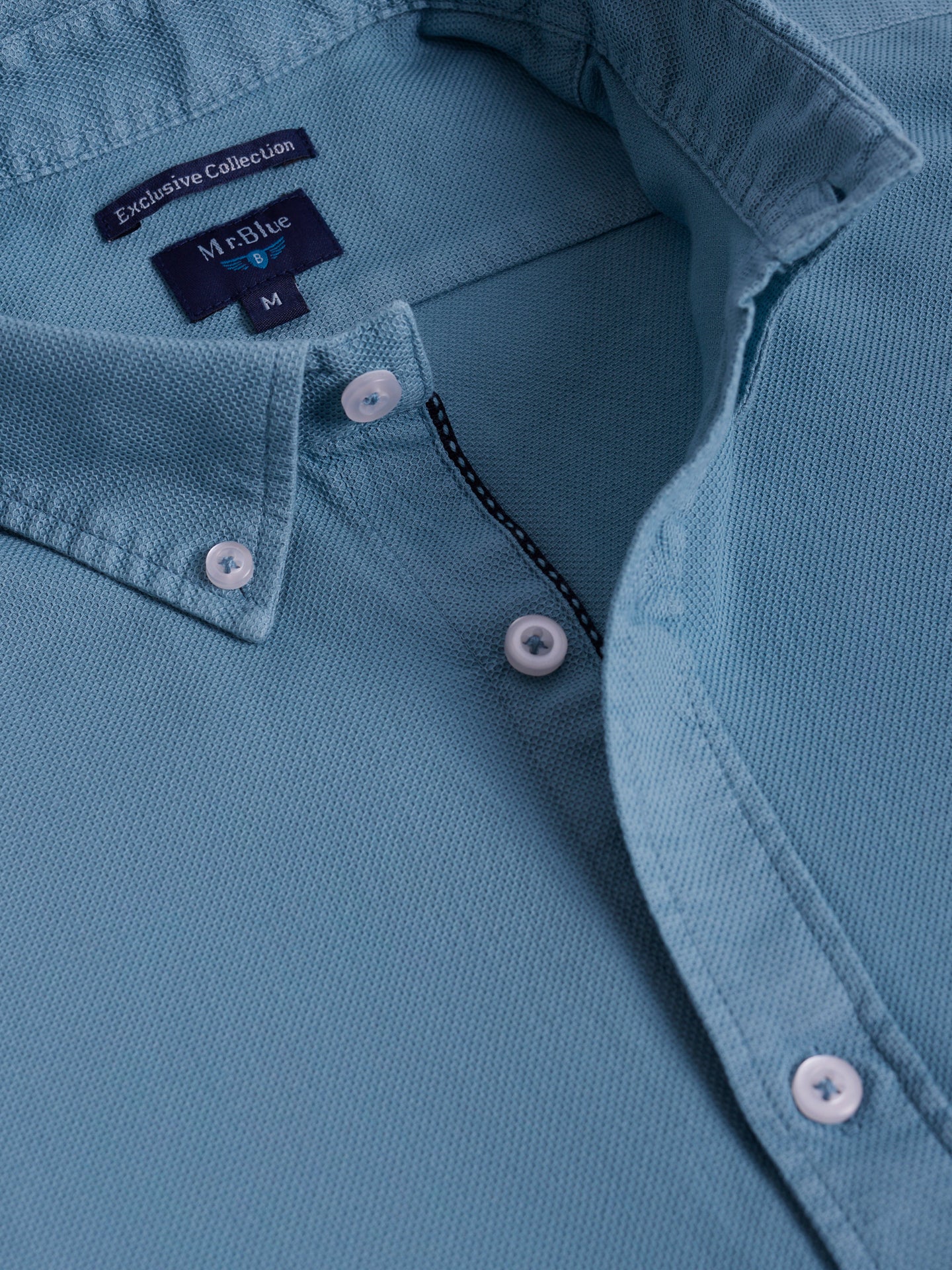 CAMISA VERDE REGULAR FIT MR. BLUE