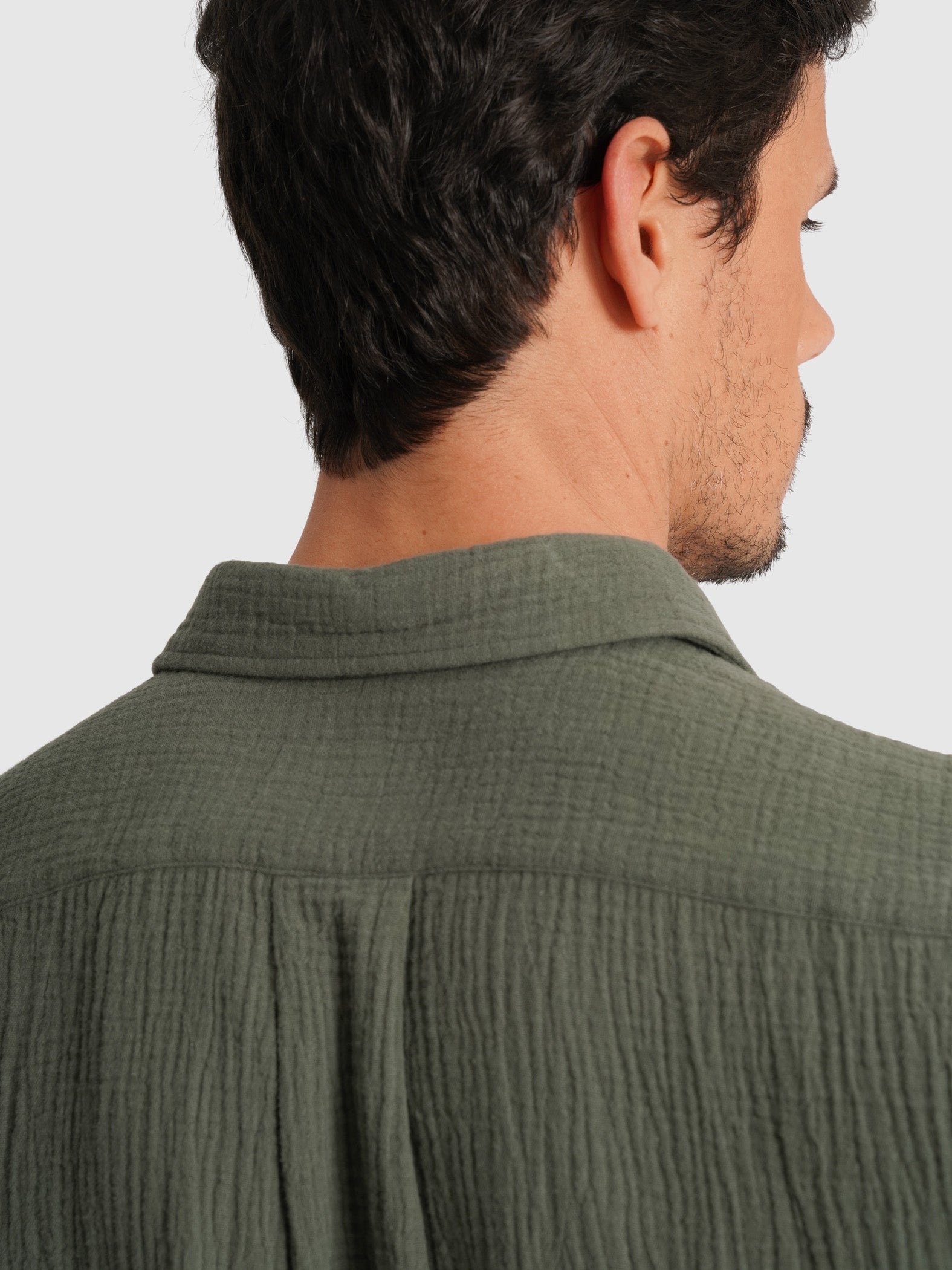 CAMISA VERDE MANGA CURTA REGULAR FIT MR. BLUE