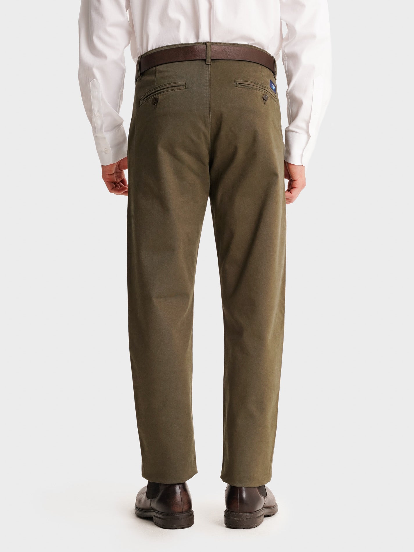 CALÇAS VERDES REGULAR FIT MR. BLUE