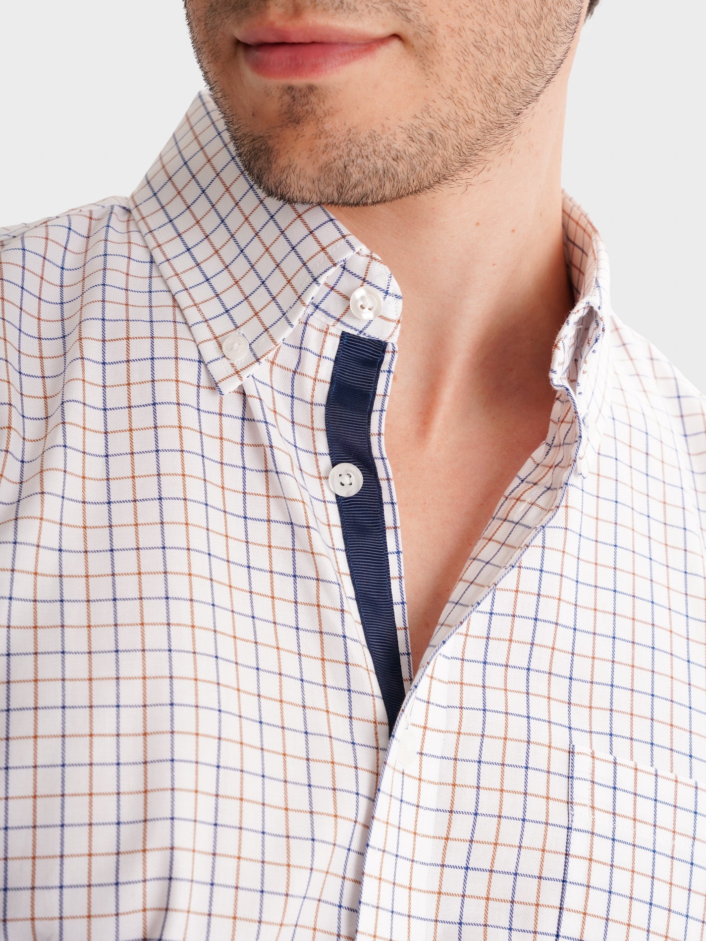CAMISA BRANCA REGULAR FIT MR. BLUE