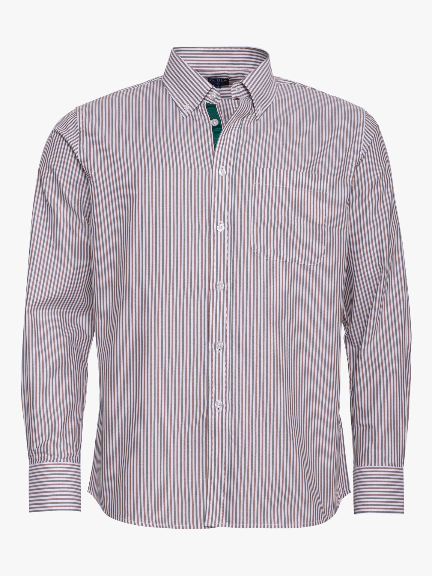 CAMISA VERDE REGULAR FIT MR. BLUE
