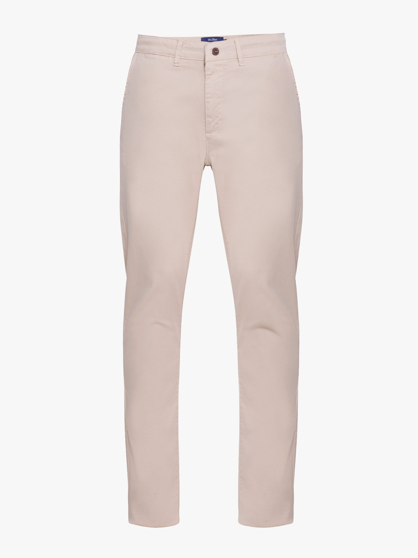 CALÇAS DOBBY BEGES REGULAR FIT MR. BLUE