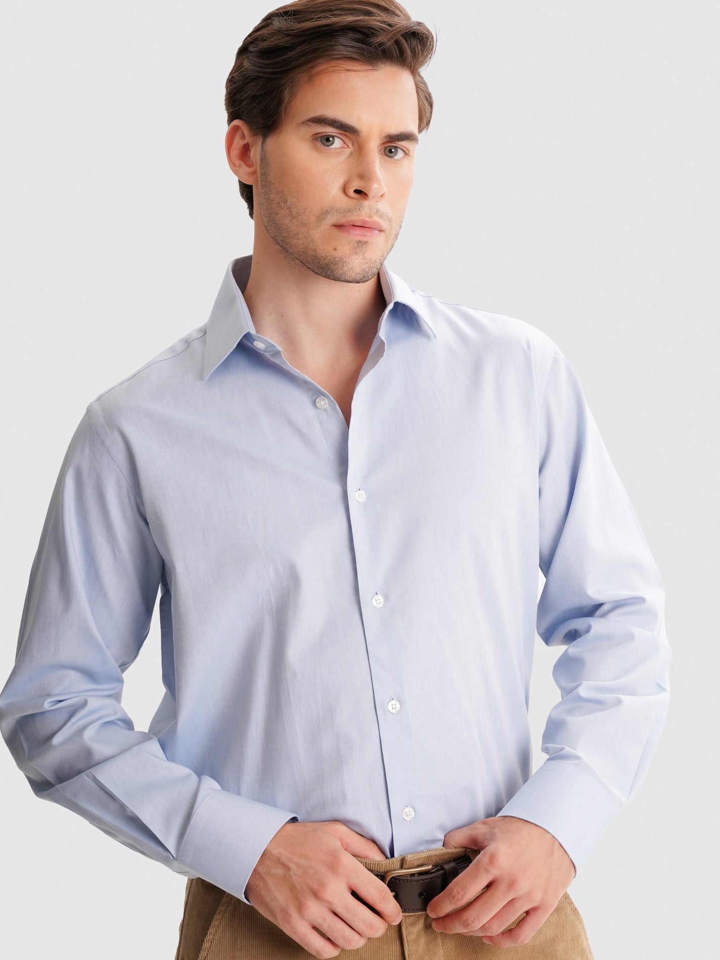 CAMISA AZUL CLASSIC FIT MR. BLUE
