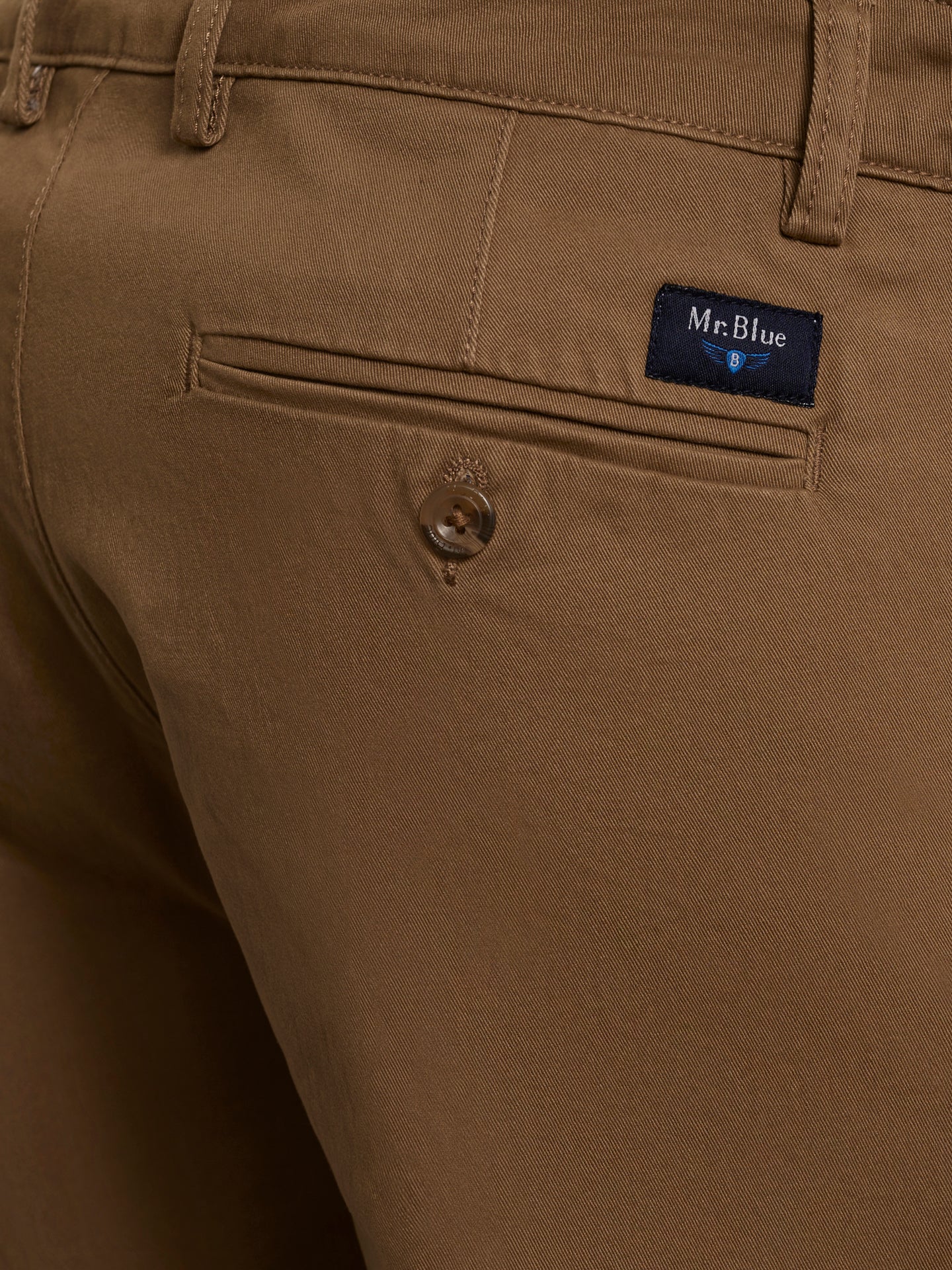 CALÇAS CAMELS REGULAR FIT MR. BLUE