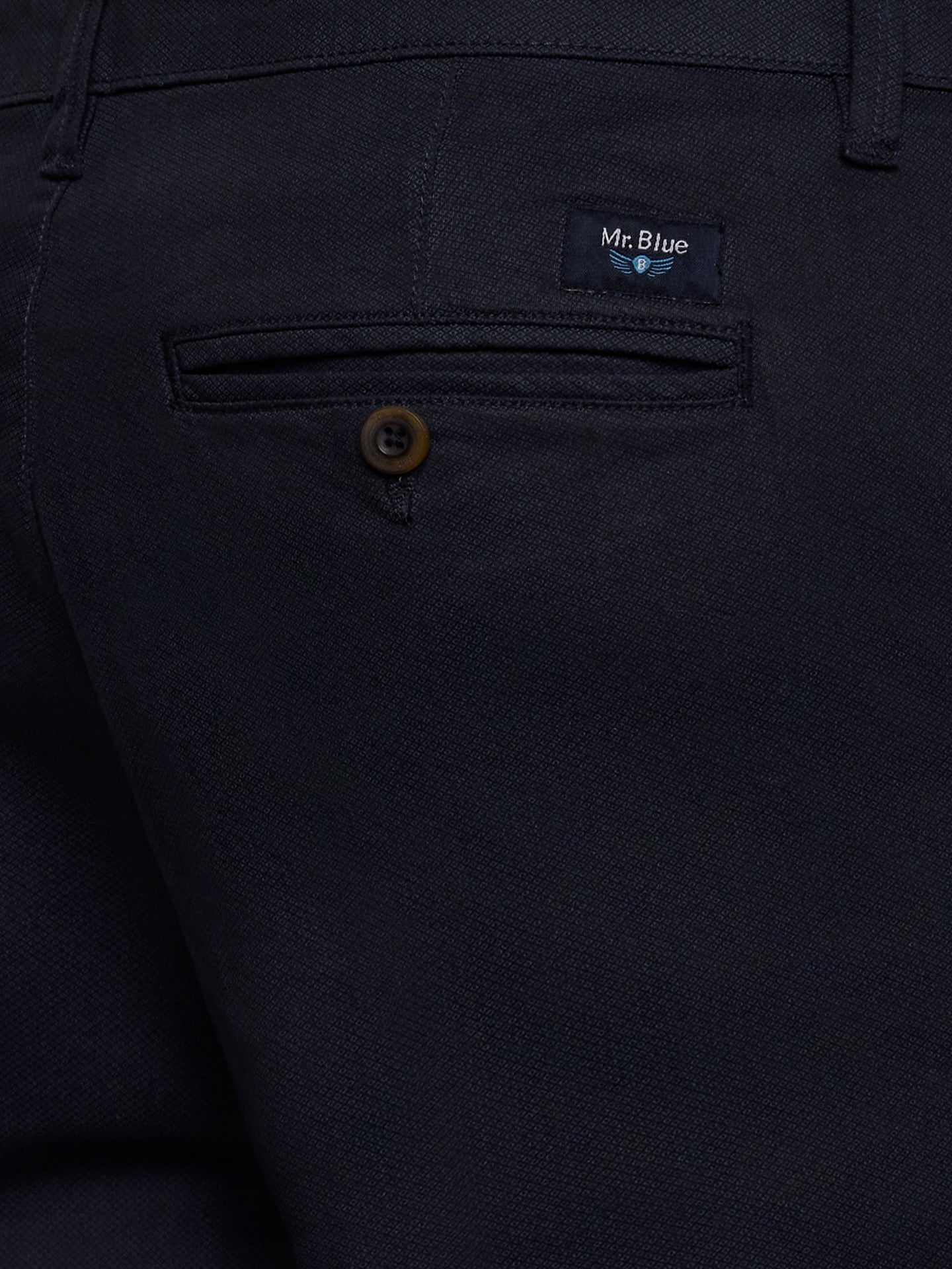 Calças Chinos Regular Fit Azuis Mr. Blue