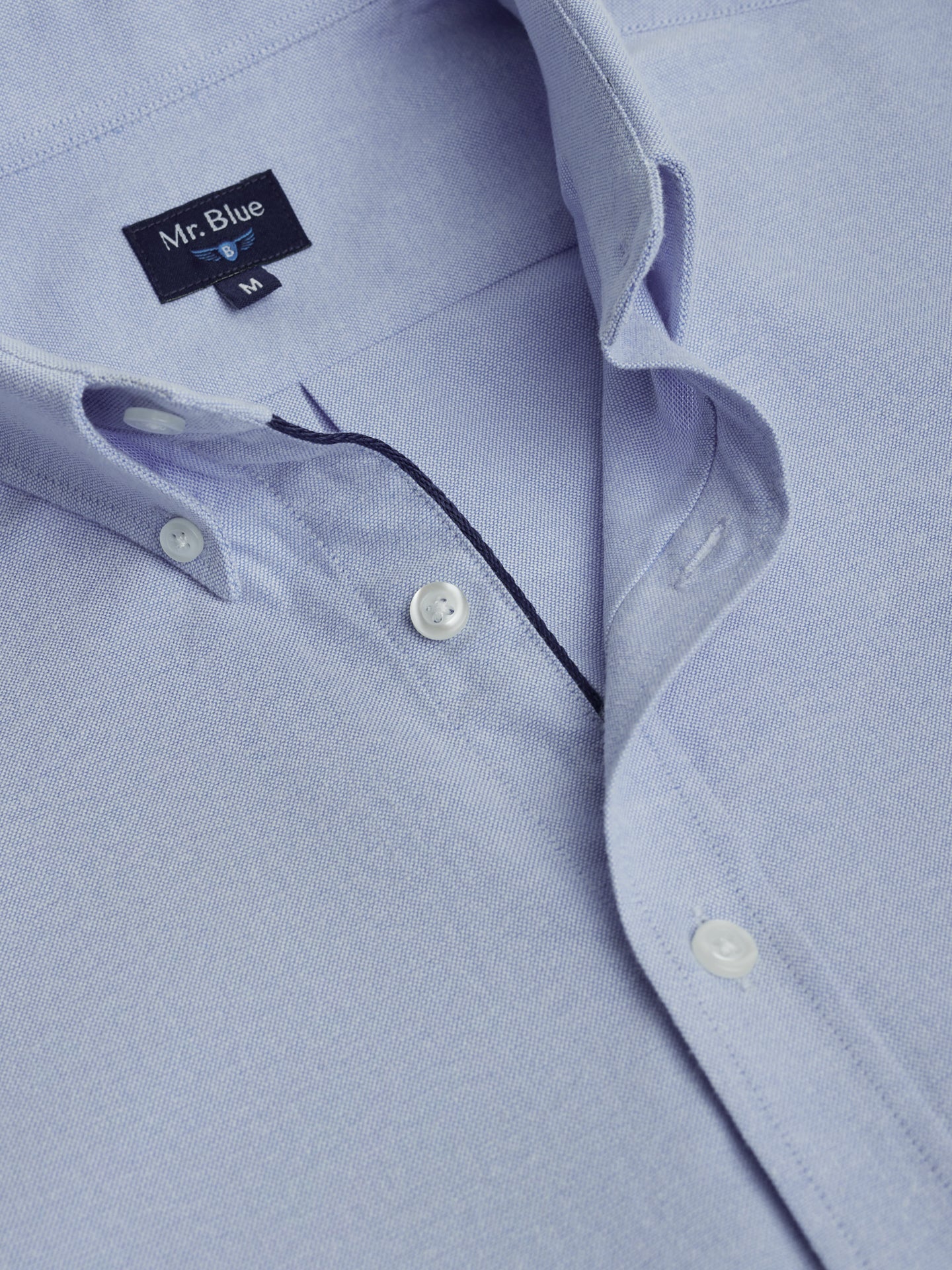 CAMISA AZUL REGULAR FIT MR. BLUE