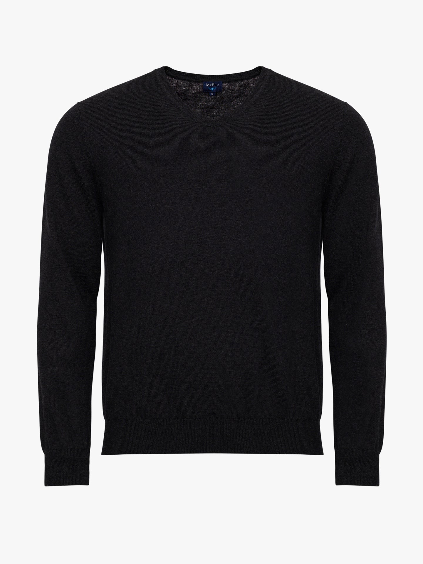 PULLOVER FINO CINZENTO MANGA COMPRIDA REGULAR FIT MR. BLUE