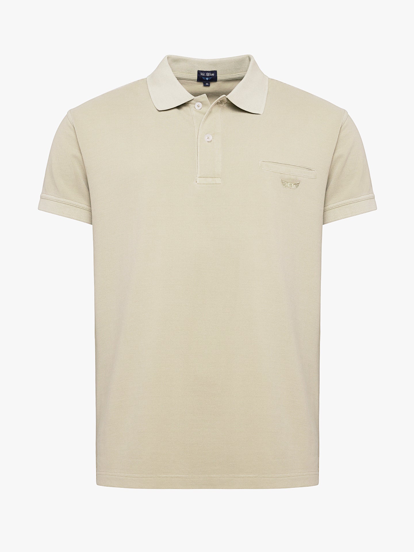 Polo Regular Fit Piquet Verde Mr. Blue