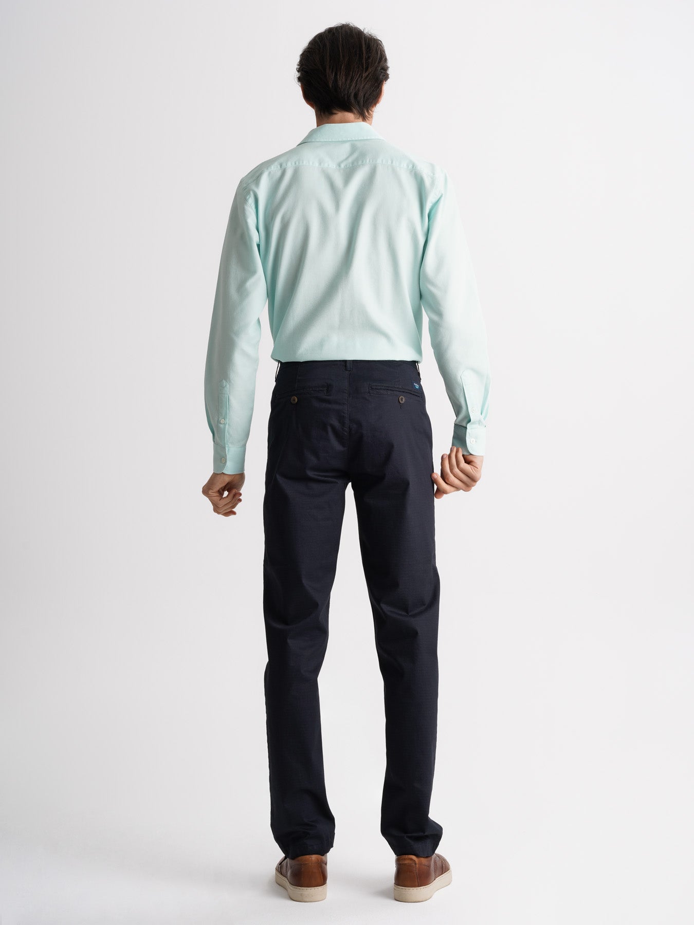 Calças Chinos Regular Fit Azuis Mr. Blue