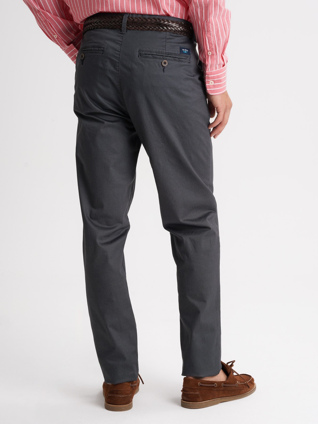 Calças Chinos Slim Fit Azuis Mr. Blue