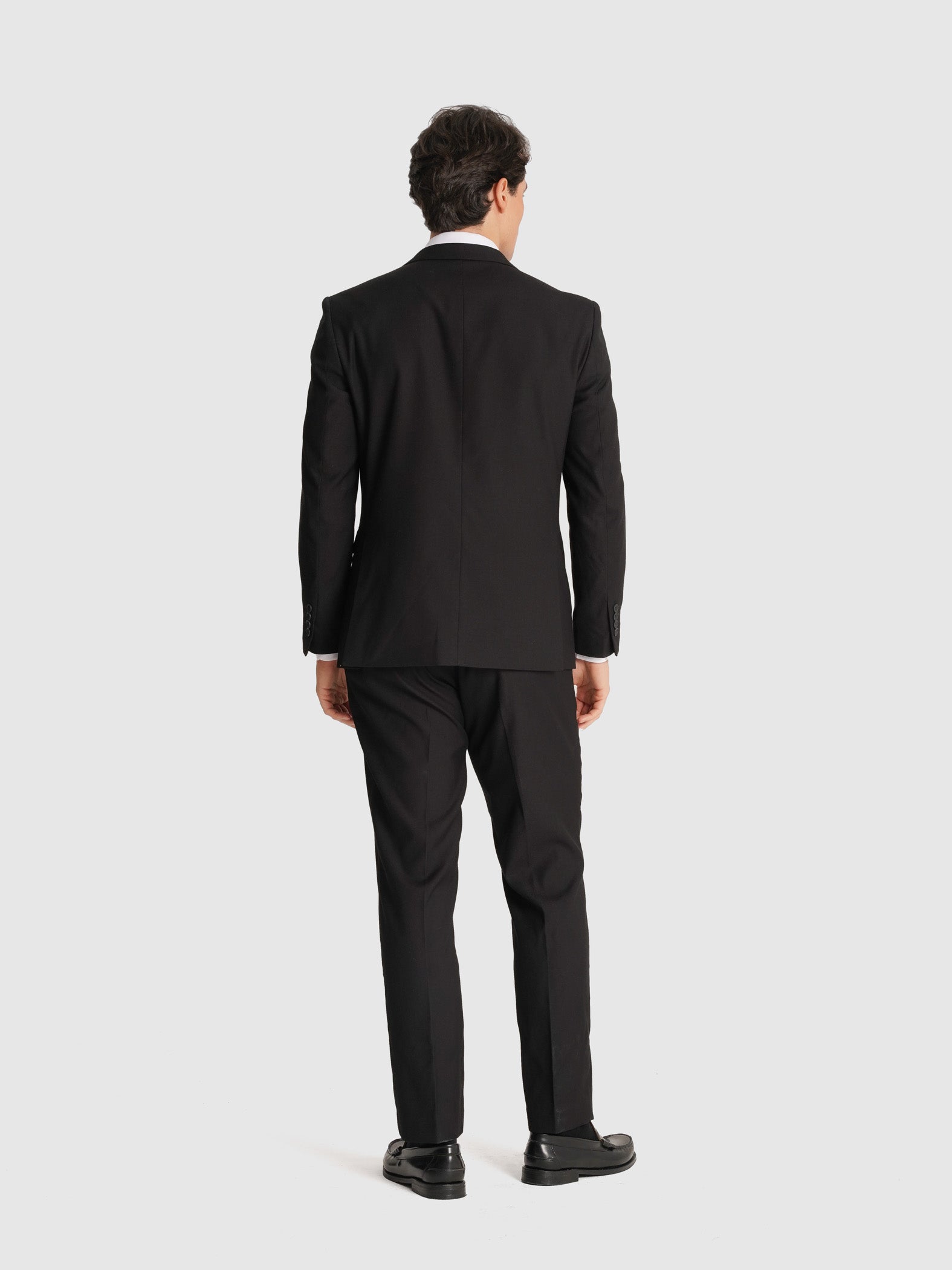 FATO PRETO MANGA COMPRIDA REGULAR FIT MR. BLUE