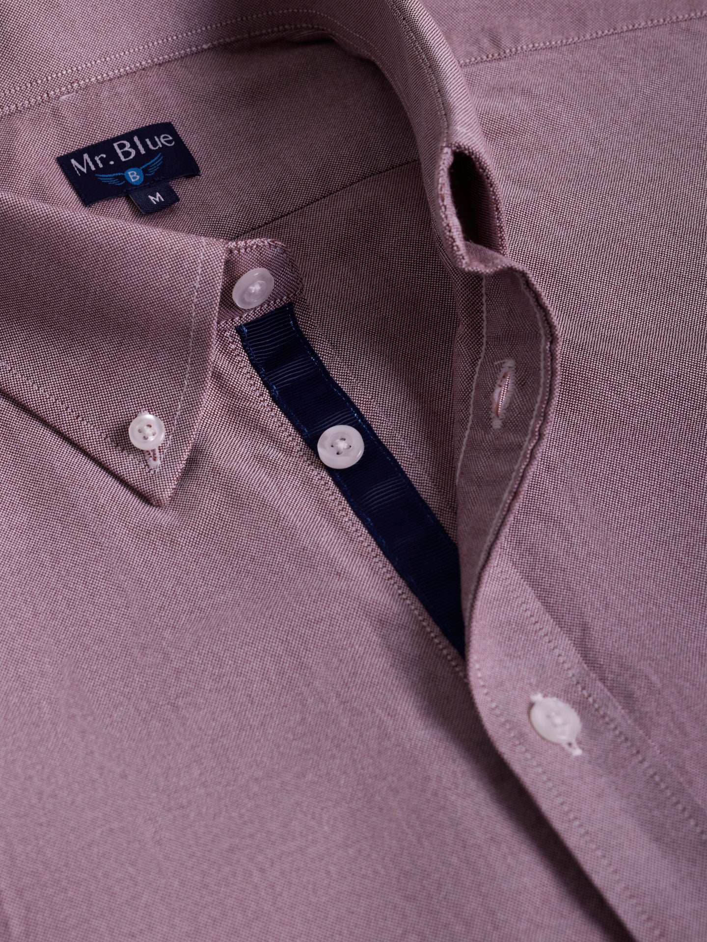 CAMISA VERMELHA REGULAR FIT MR. BLUE