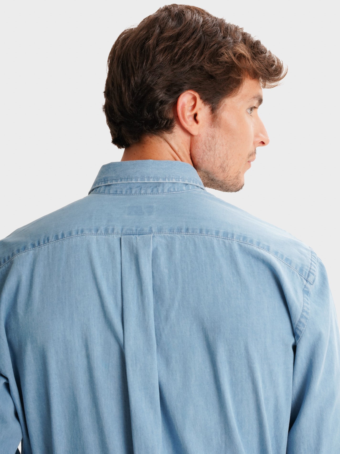 CAMISA AZUL REGULAR FIT MR. BLUE