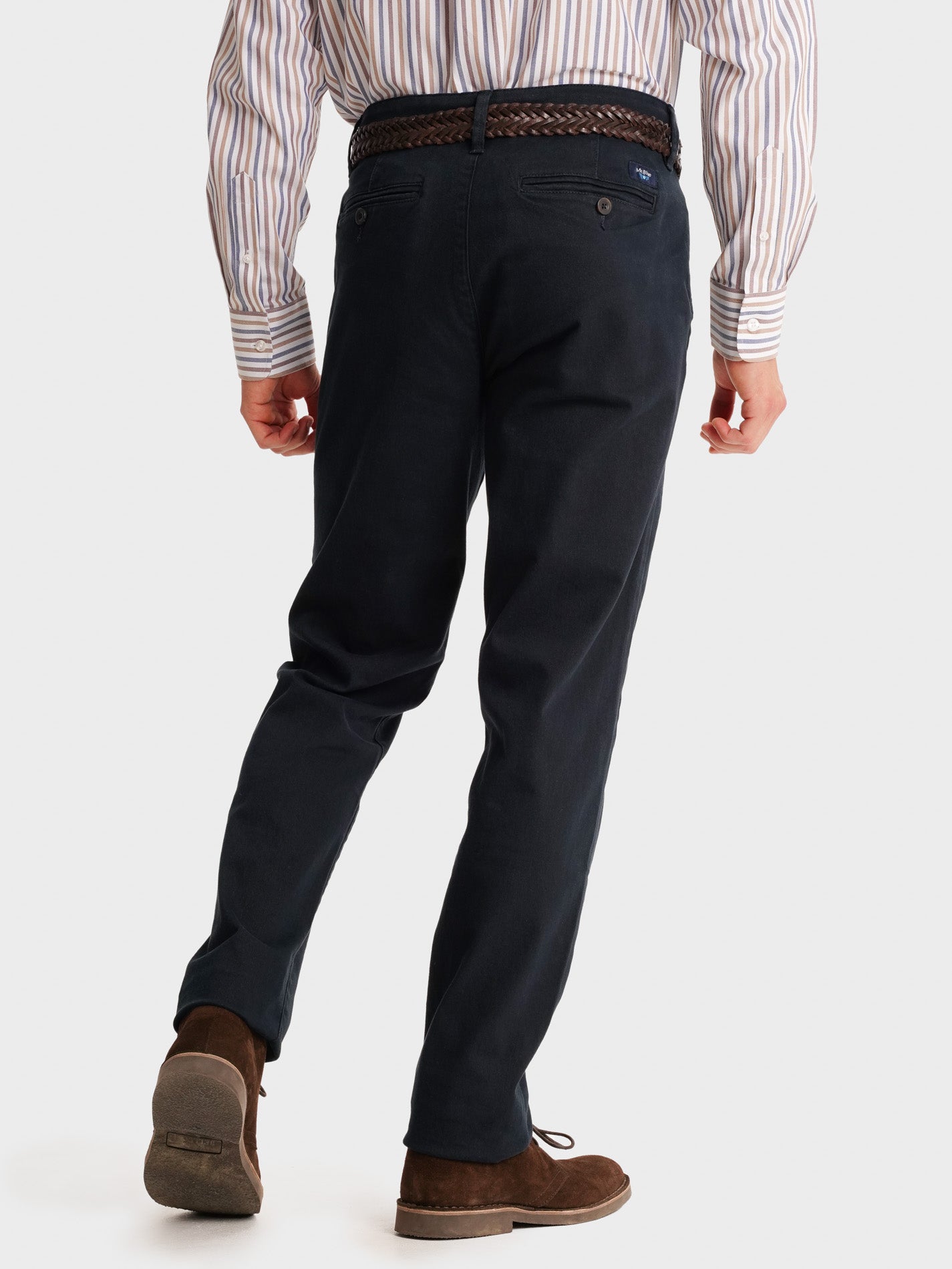 CALÇAS AZUIS REGULAR FIT MR. BLUE