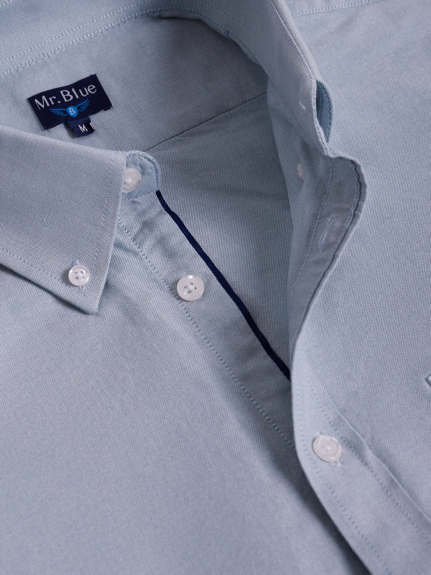CAMISA VERDE REGULAR FIT MR. BLUE