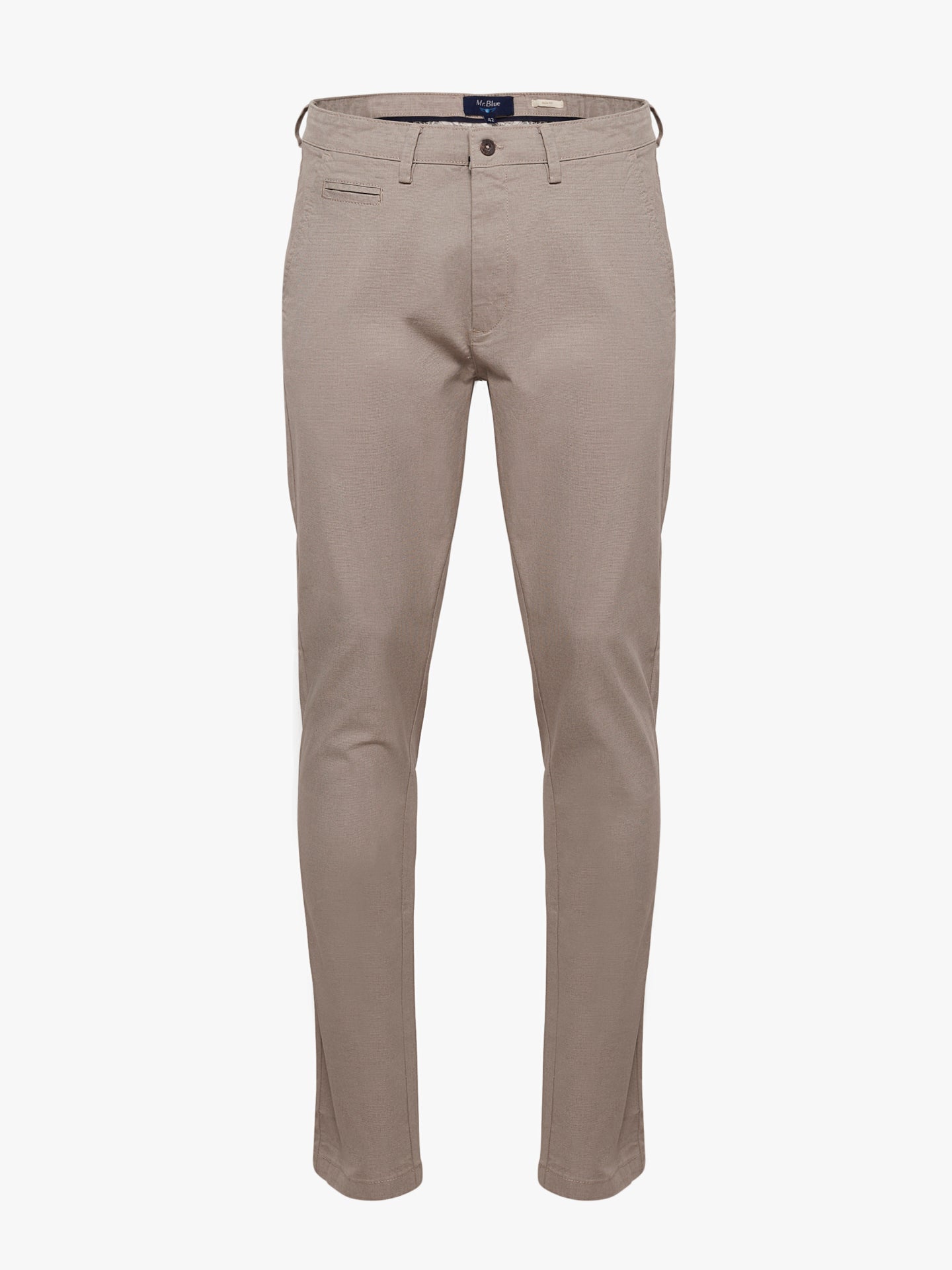 CALÇAS BEGES SLIM FIT MR. BLUE